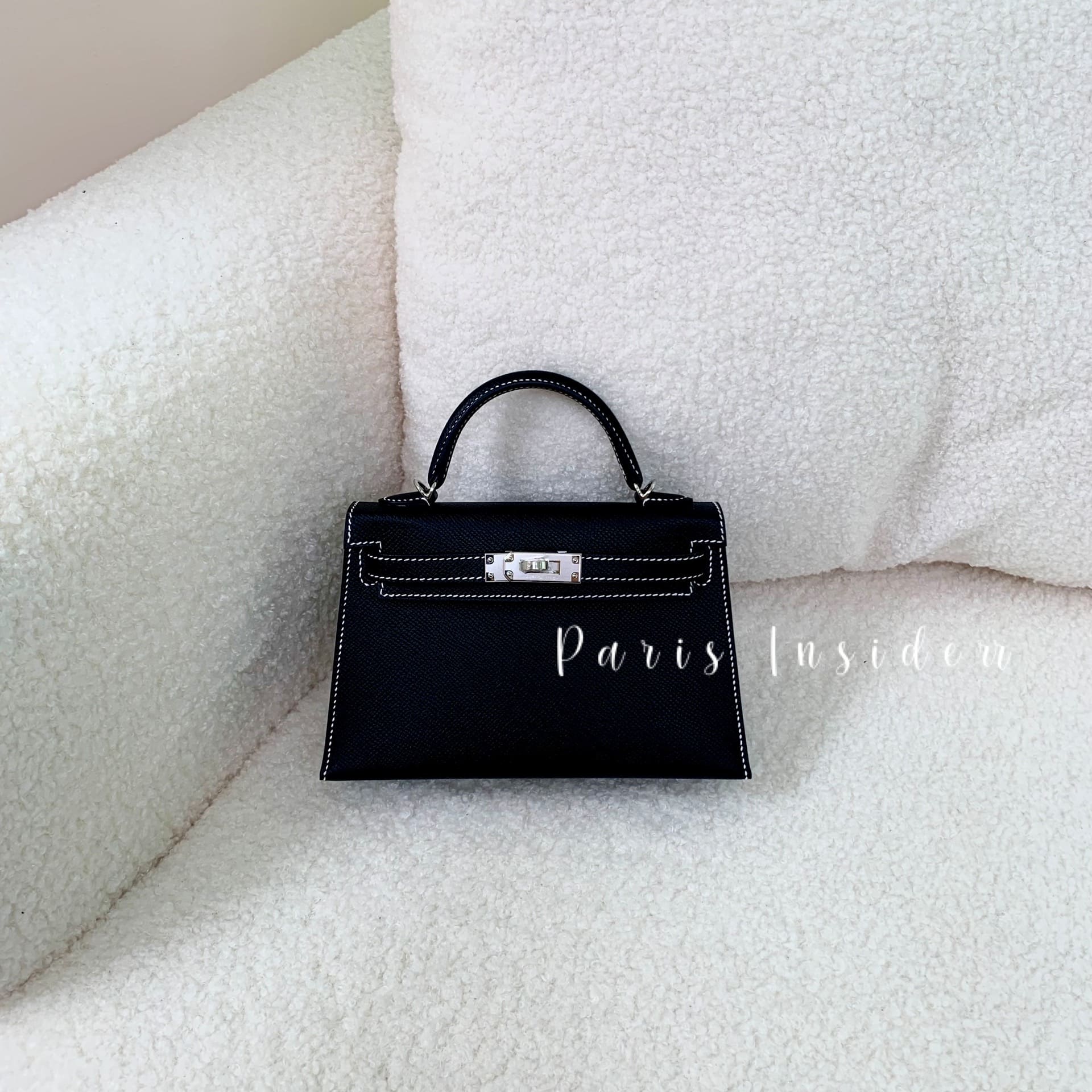 Hermes Mini Kelly II SO Noir PHW
