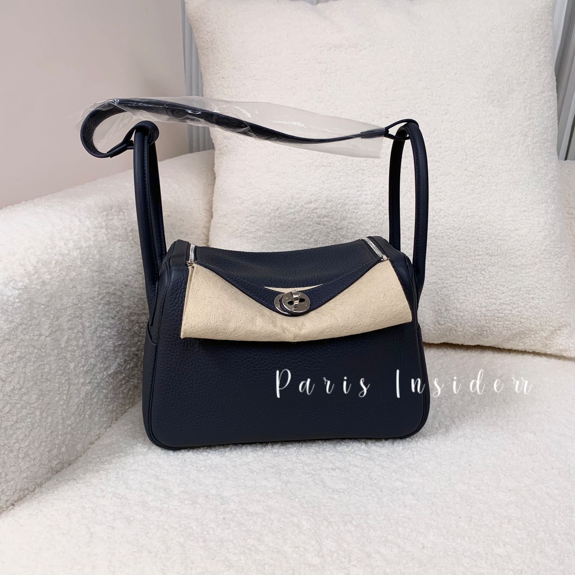 Hermes Lindy 26 Ardoise PHW