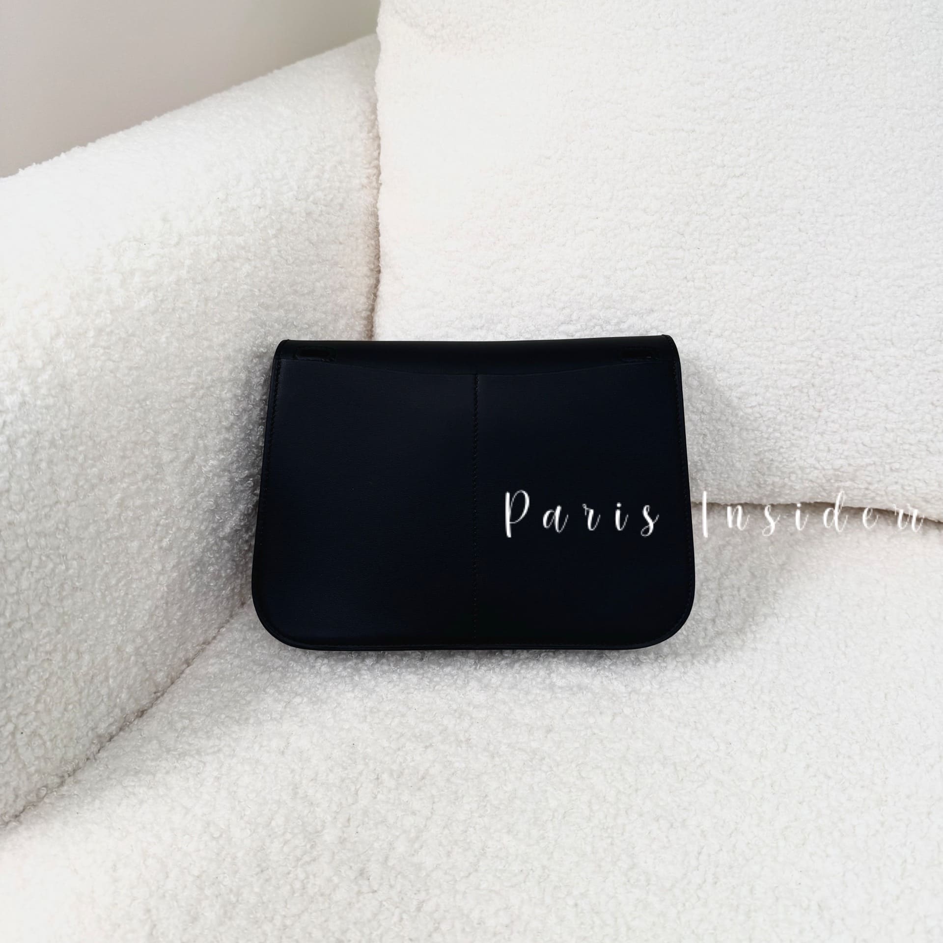 Hermes Mini Halzan Noir GHW - Image 2
