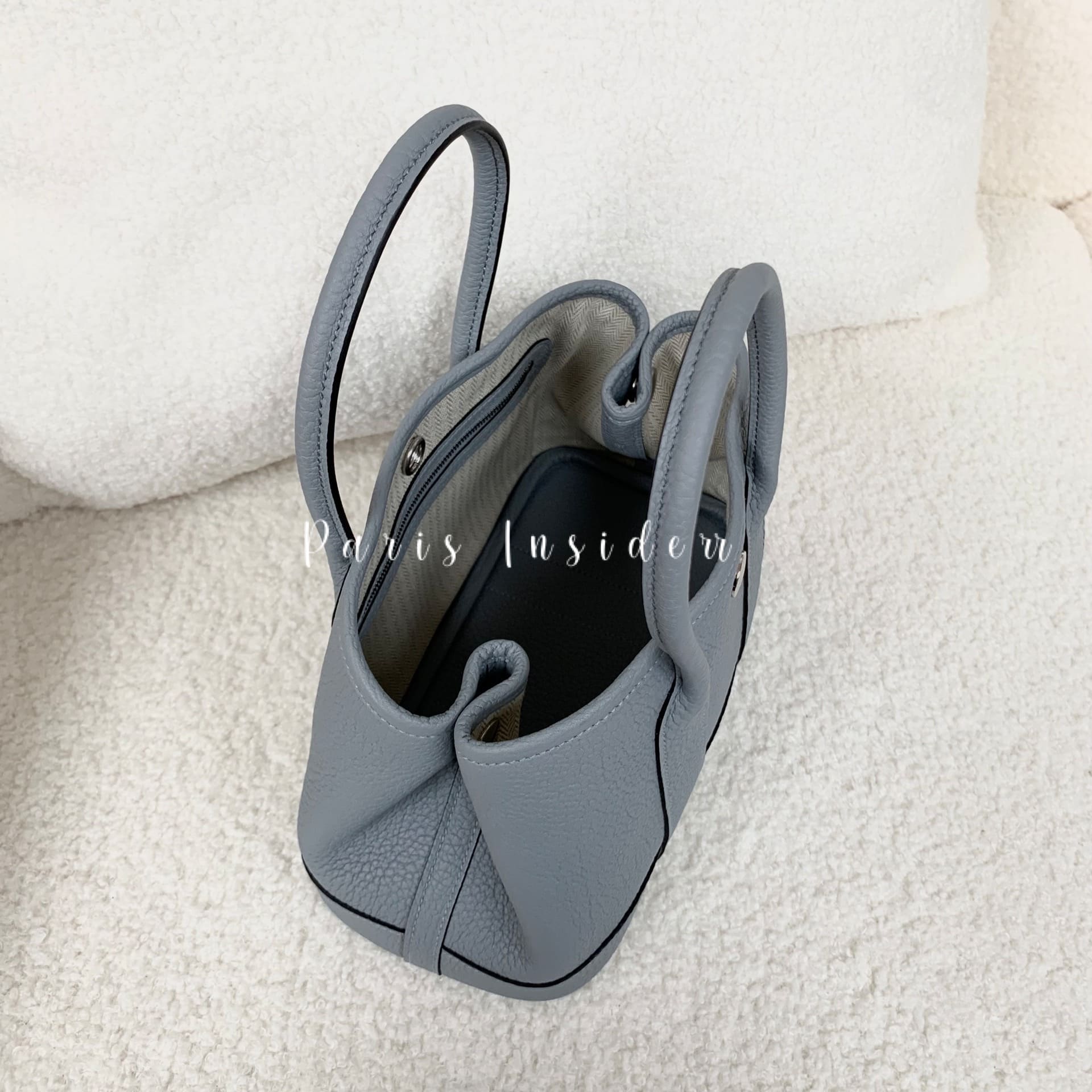 Hermes Garden Party 23 Mini Garden Party Gris Pantin - Image 3
