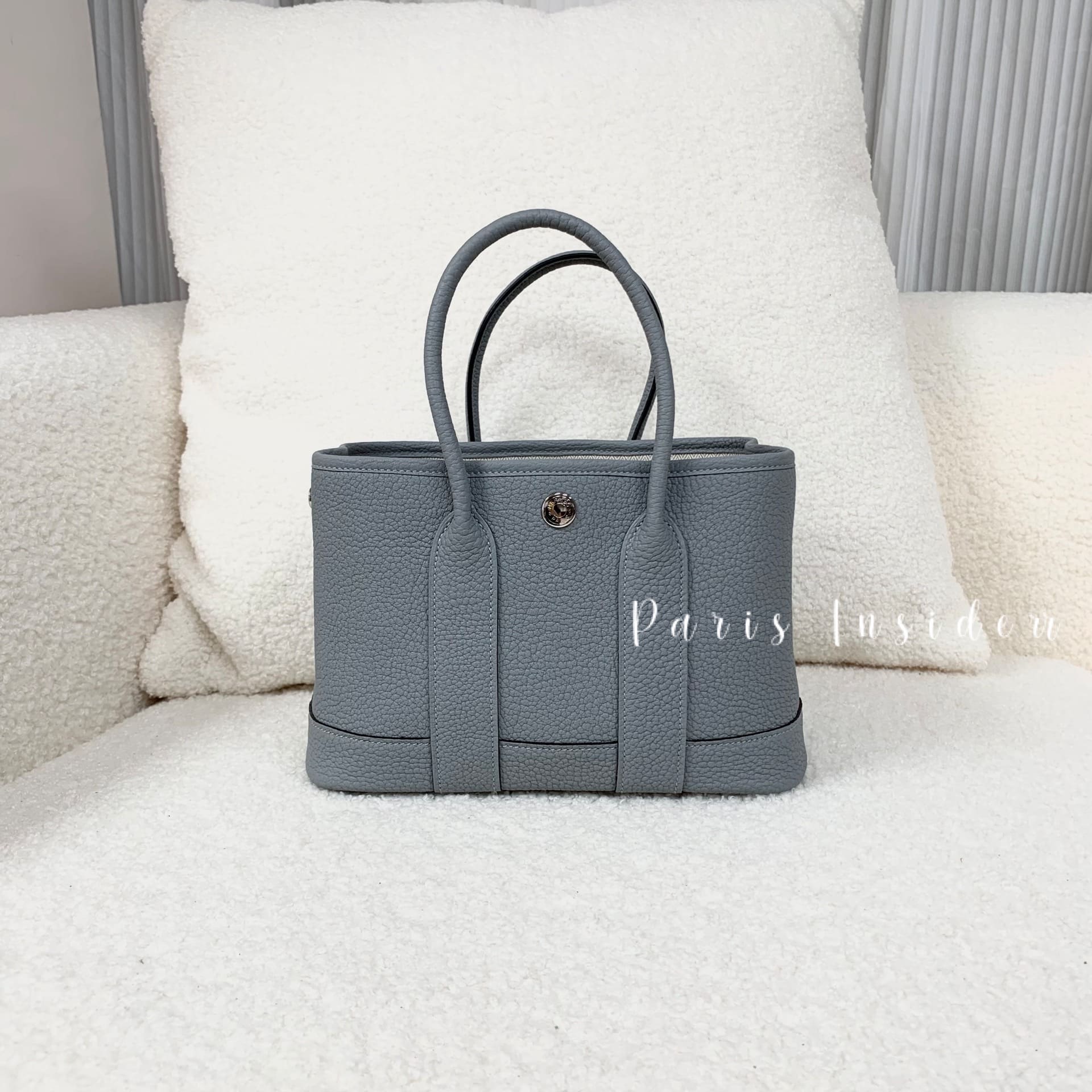 Hermes Garden Party 23 Mini Garden Party Gris Pantin