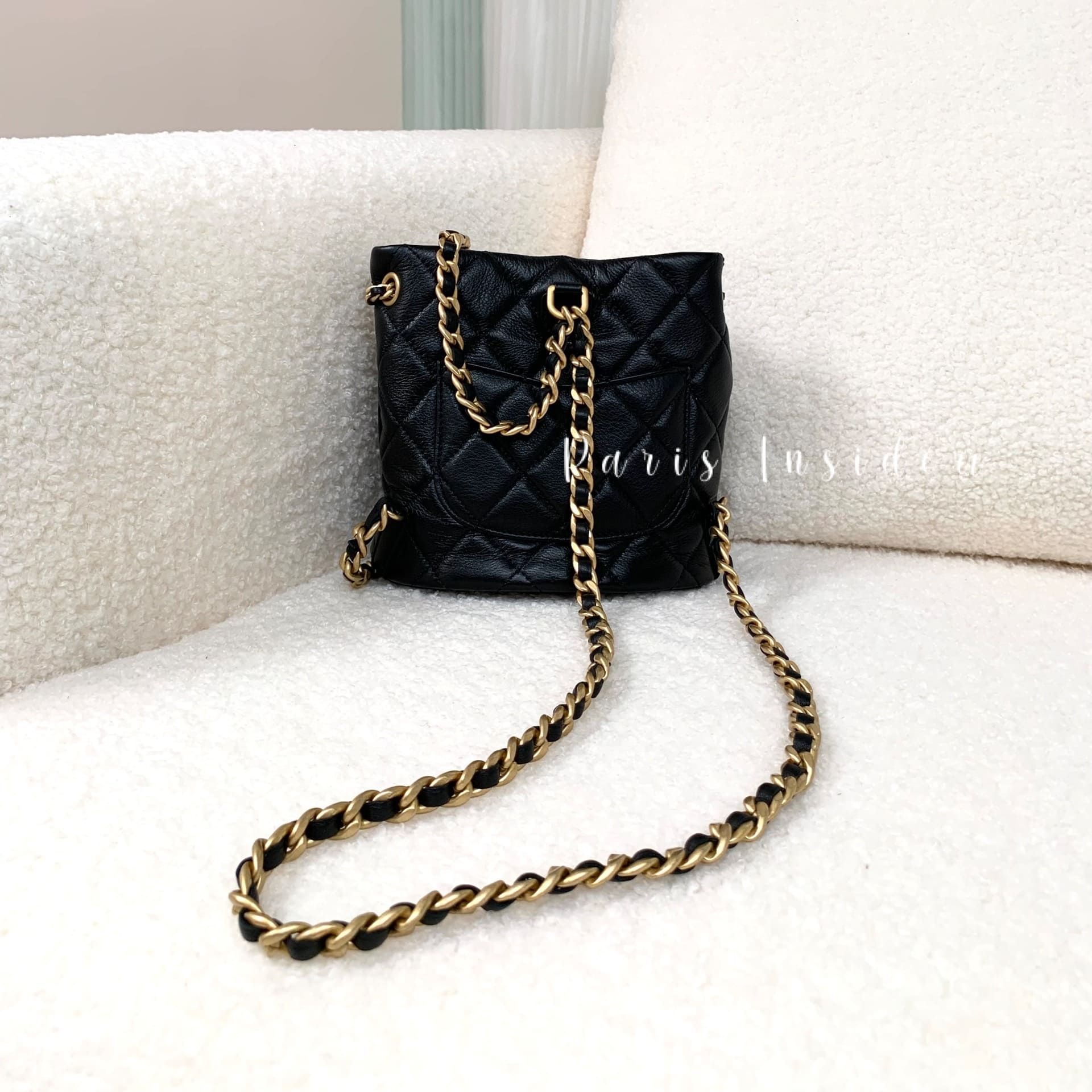 Chanel Black Backpack With The Pouch AS3947 - Image 2