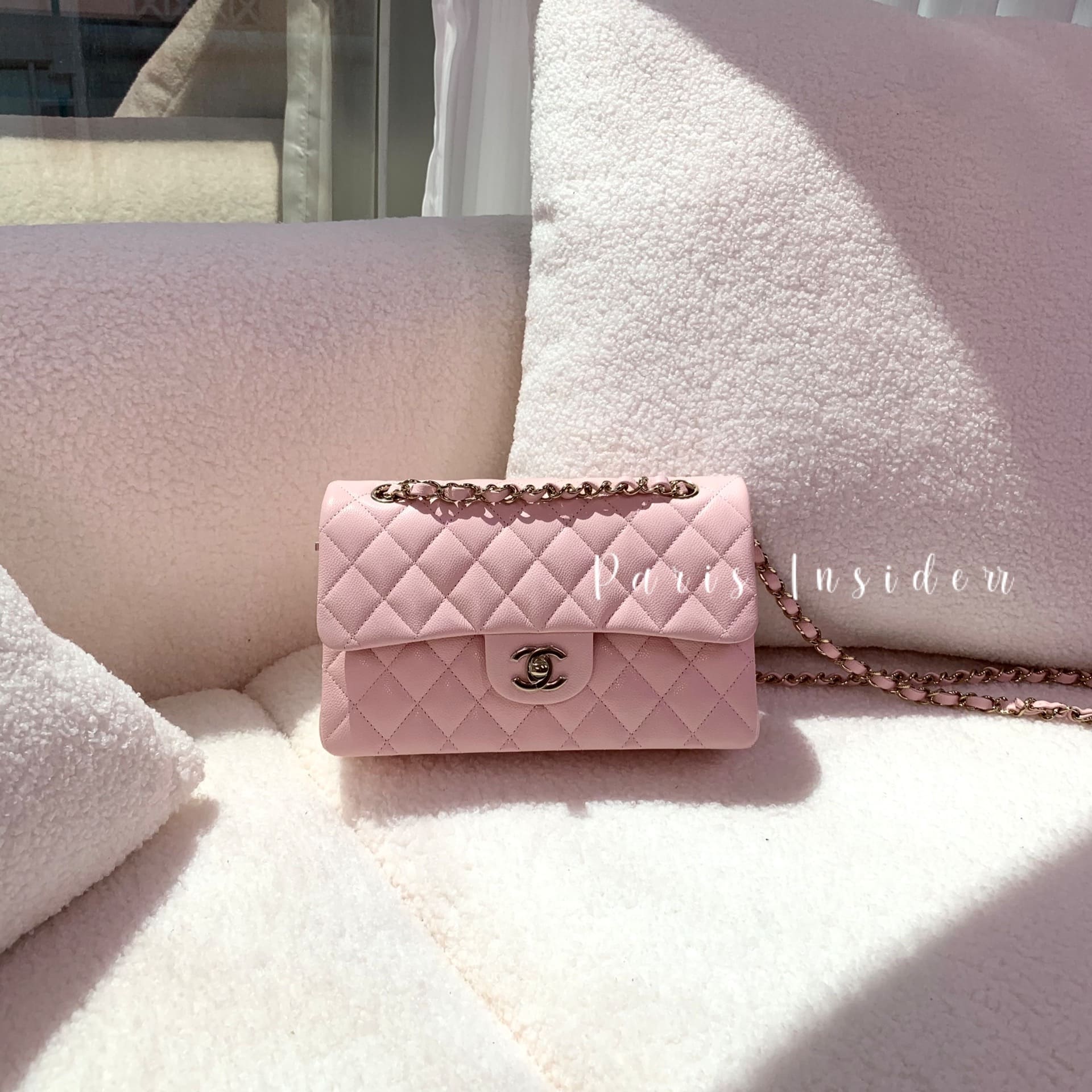 Chanel Classic Flap 23cm Pink Sakura