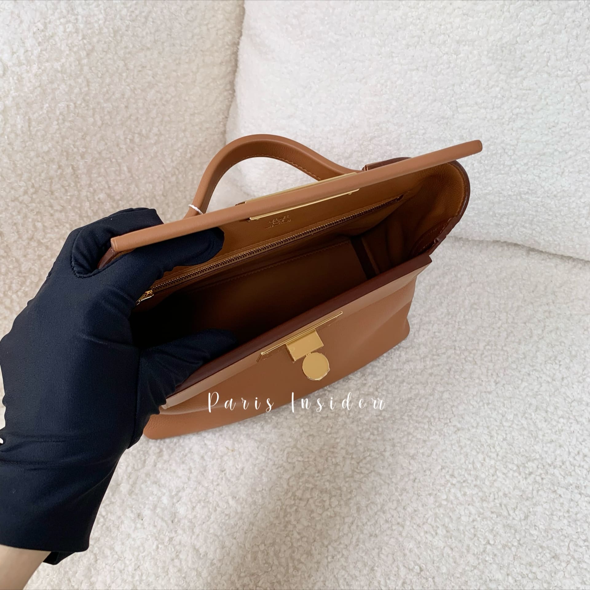 Hermes Mini 2424 Gold GHW - Image 2