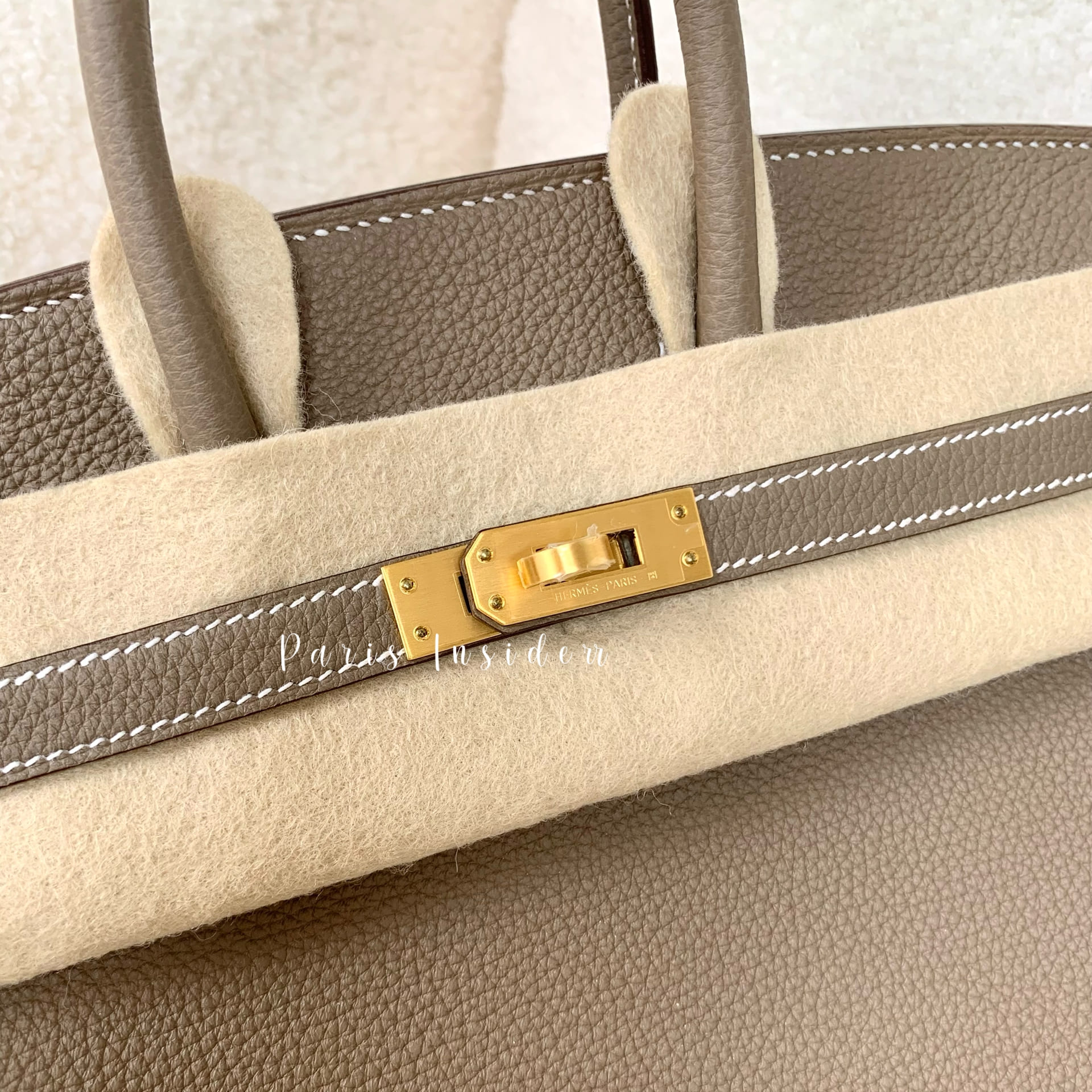 Hermes Birkin 25 Etoupe BGHW - Image 2