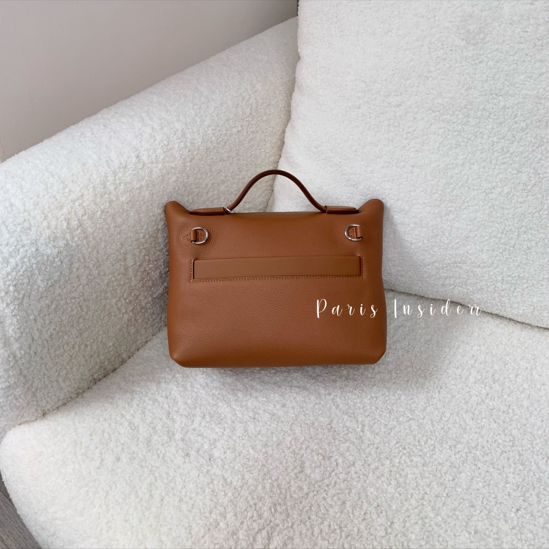 Hermes Mini 2424 Gold PHW - Image 3