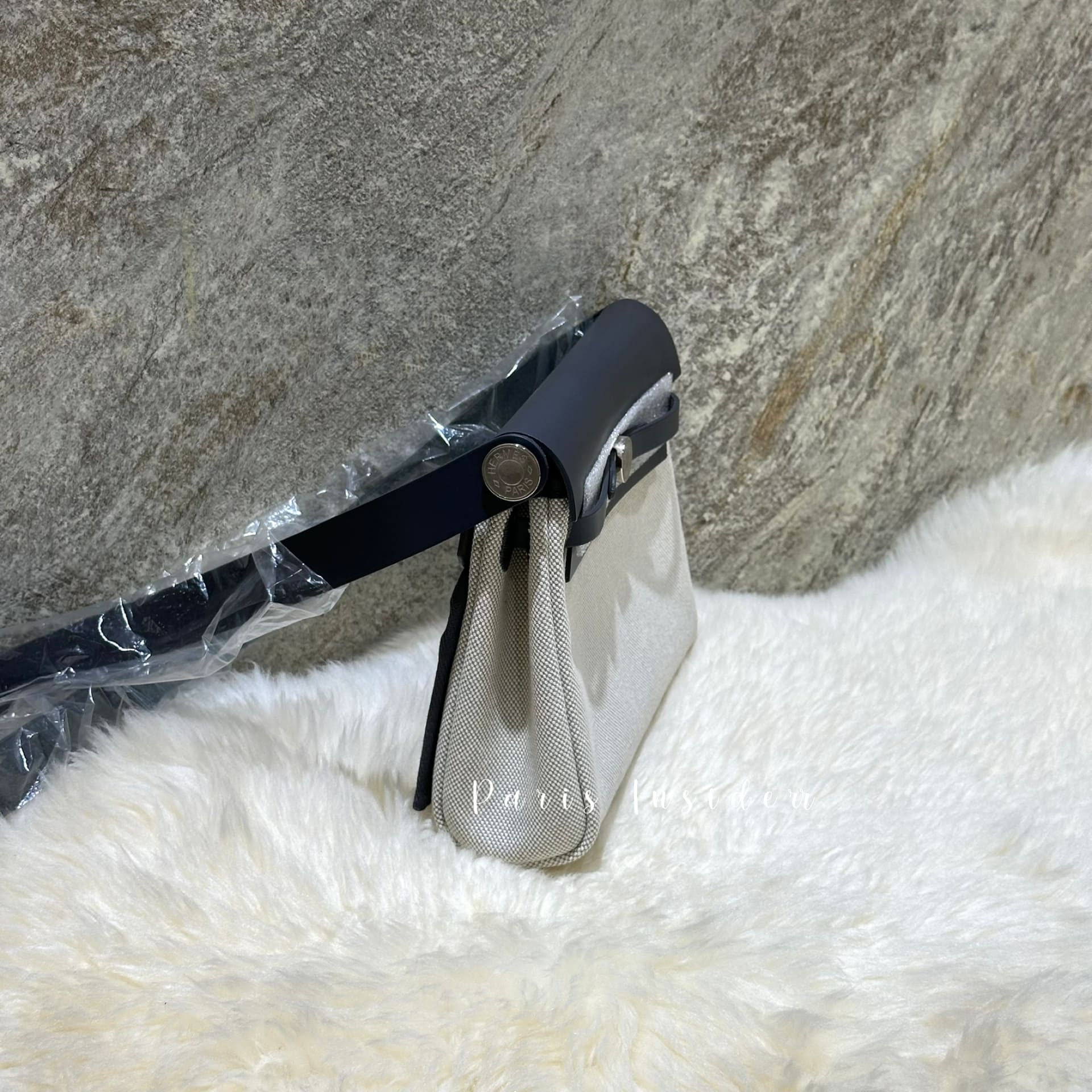 Hermes Mini Herbag 20 - Ardoise PHW (石板灰 銀扣) - Image 3