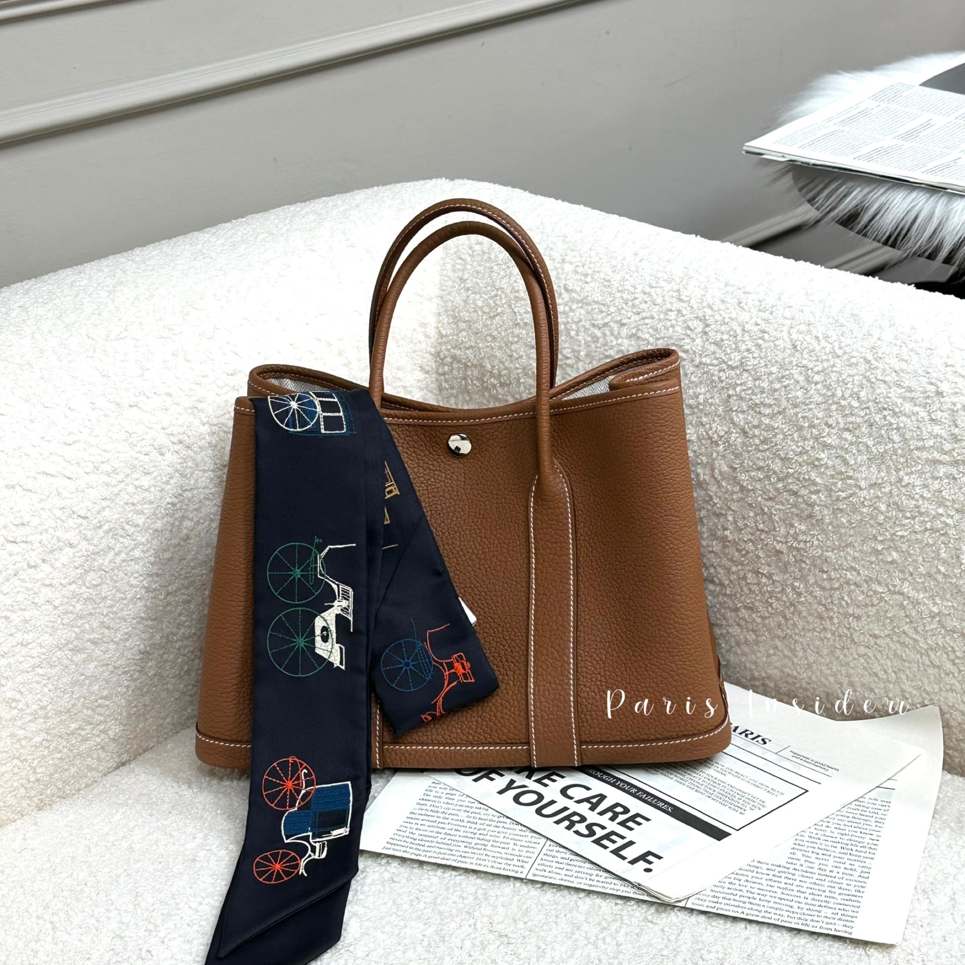 Hermes Garden Party 30 - 06 Gold PHW (金棕色)