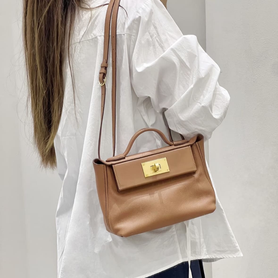Hermes Mini 2424 Gold GHW - Image 5