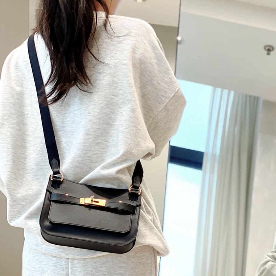 Hermes Mini Jypsiere Noir GHW - Image 5
