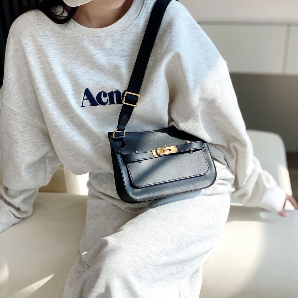 Hermes Mini Jypsiere Noir GHW - Image 3