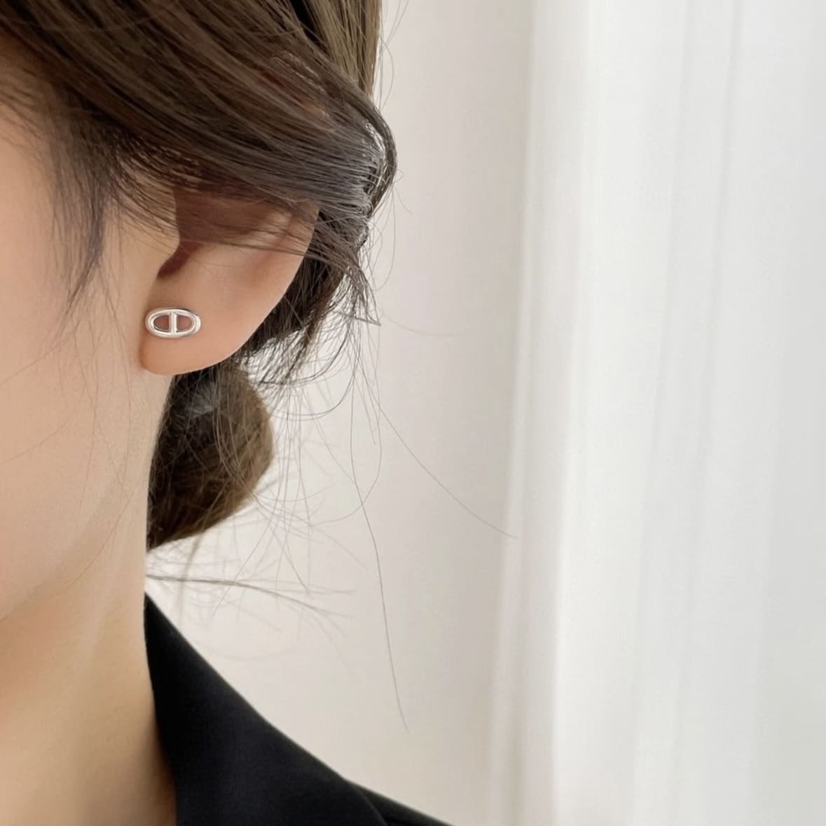 Hermes Farandole earrings, very small model 925 Sterling Silver Earrings - Image 3