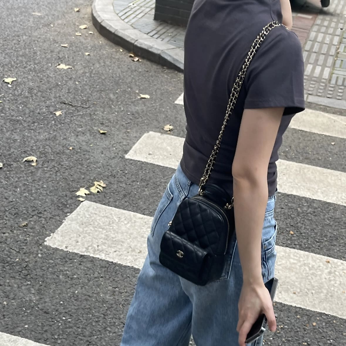 Chanel Mini Black Backpack - Image 5