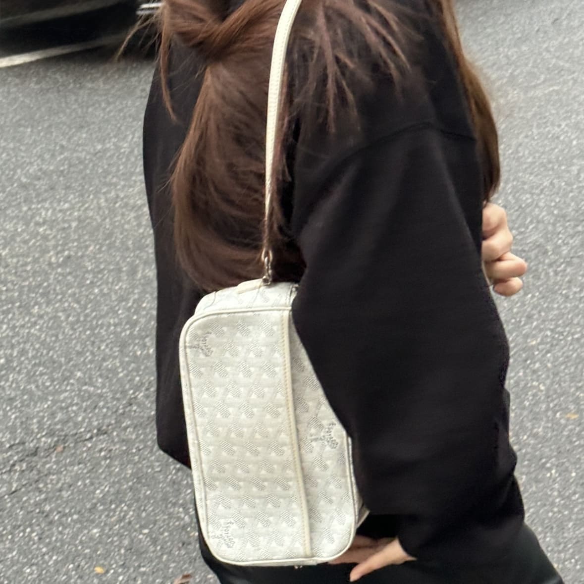 Goyard Cap Vert Pm Bag - White - Image 3