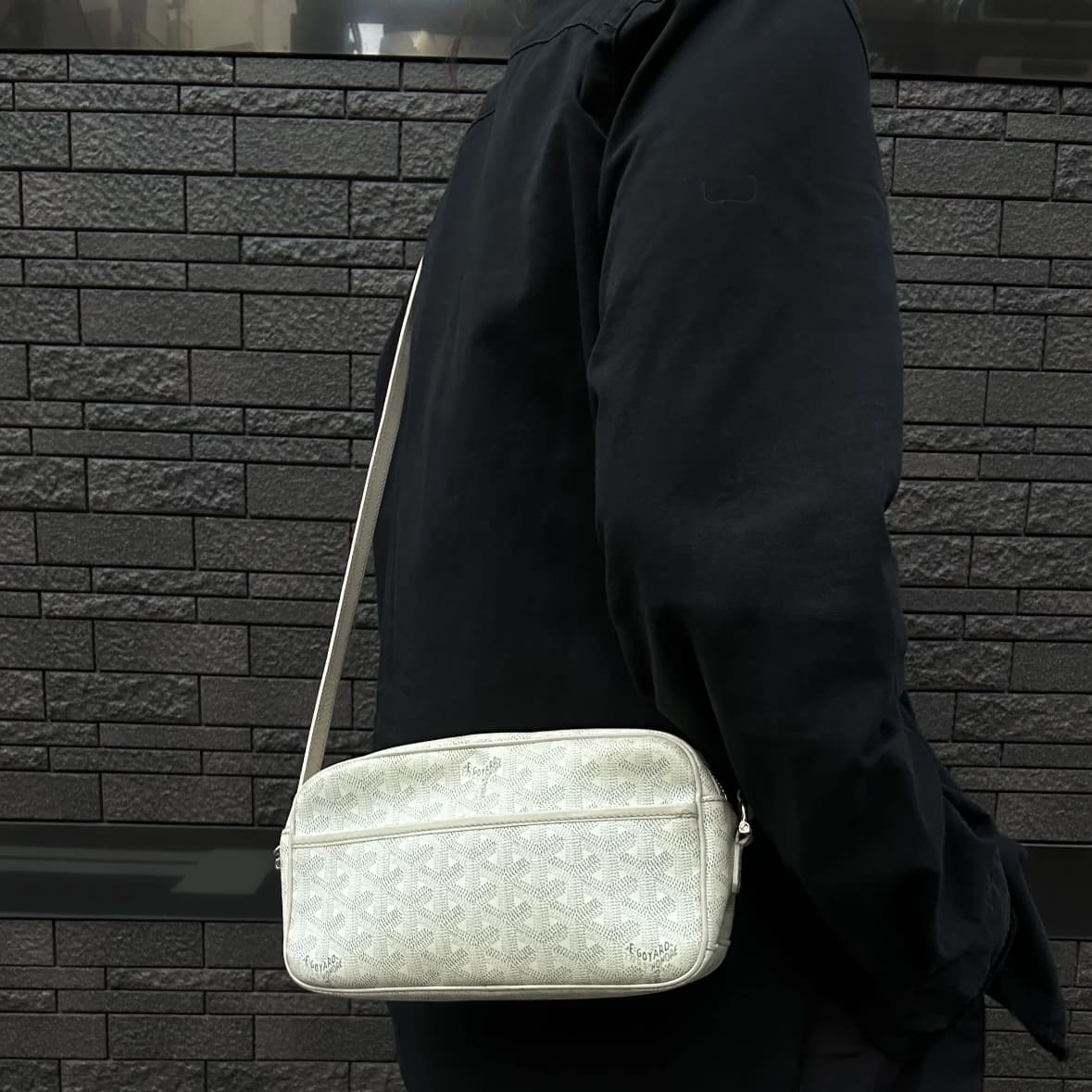 Goyard Cap Vert Pm Bag - White - Image 4