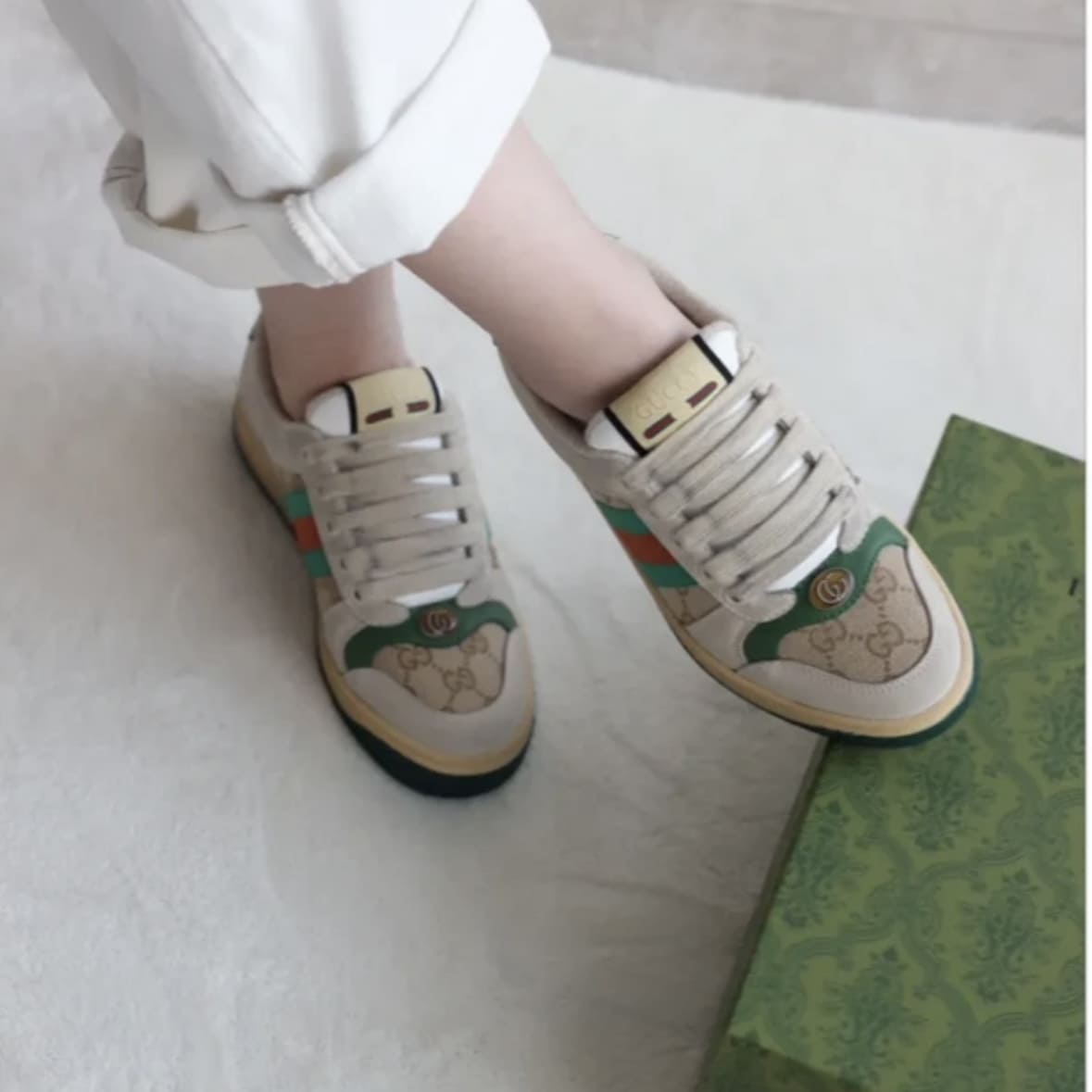 Gucci Screener Sneakers - Image 4