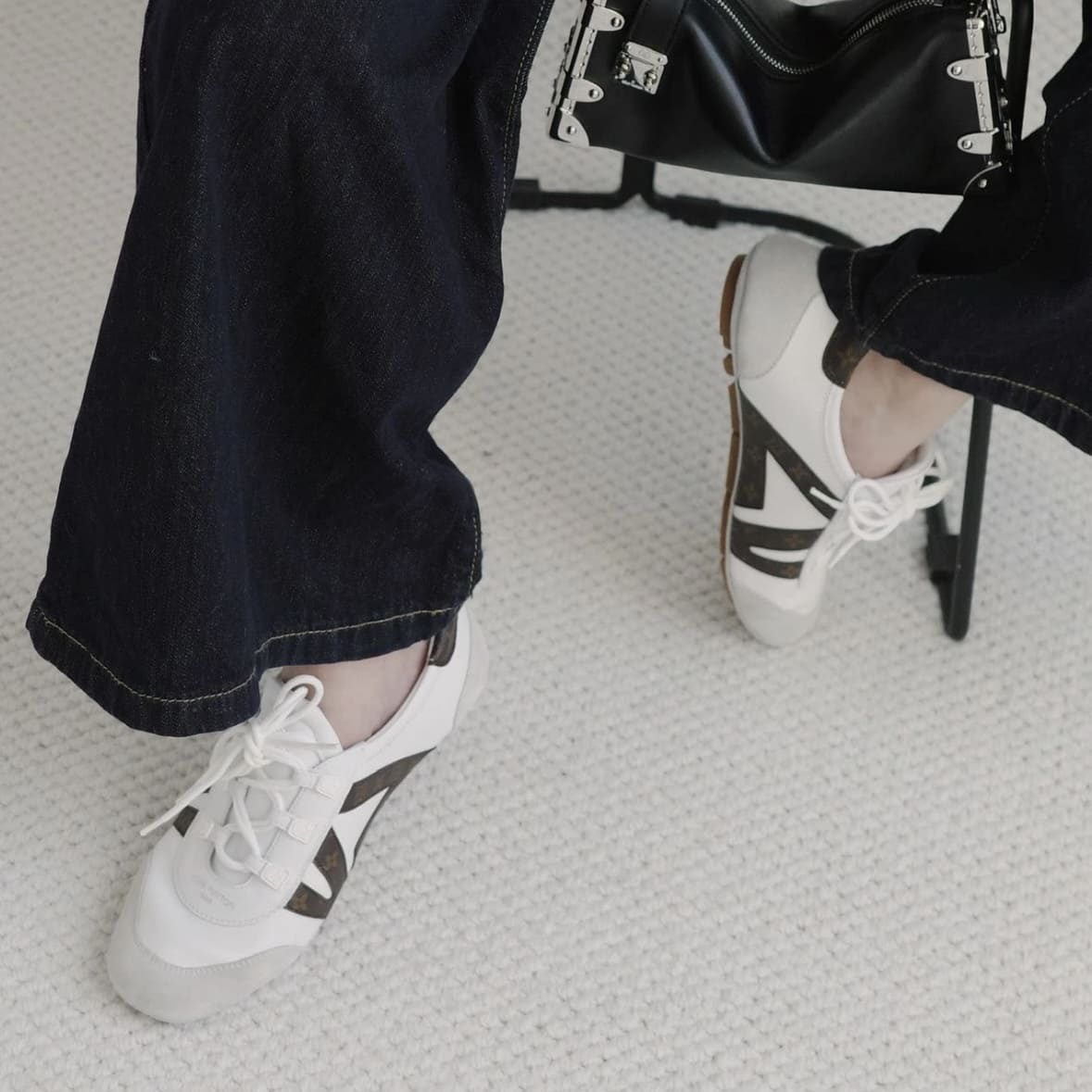 Louis Vuitton Sneakerina - White 白 - Image 7