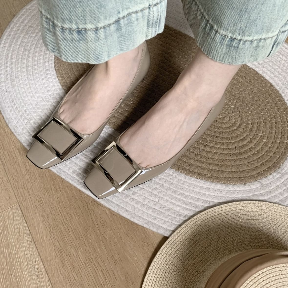 Roger Vivier Belle Vivier Ballerinas - Beige 米色 - Image 3