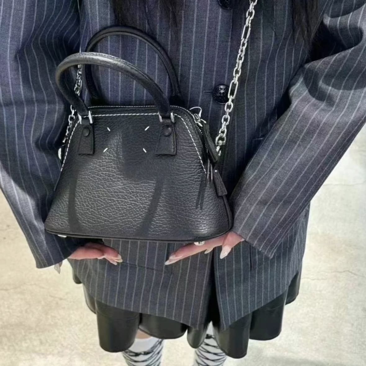 Maison Margiela 5AC Classique Micro Bag Black - Image 4
