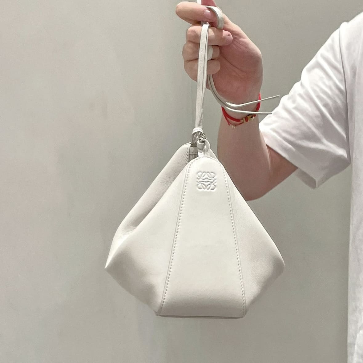 Loewe Mini Hammock Hobo - Soft White 棉花白 - Image 4