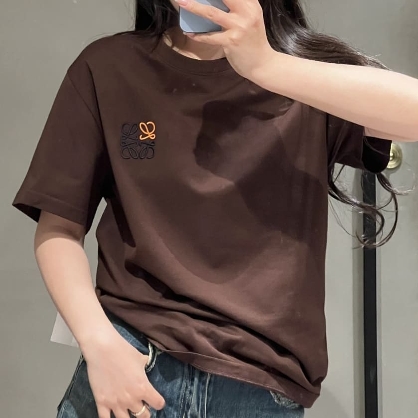Loewe Regular Fit T-shirt - Chocolate Brown 棕 - Image 2