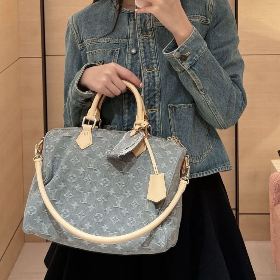 Louis Vuitton Speedy Soft 30 - Washed Gray 洗水灰 - Image 3