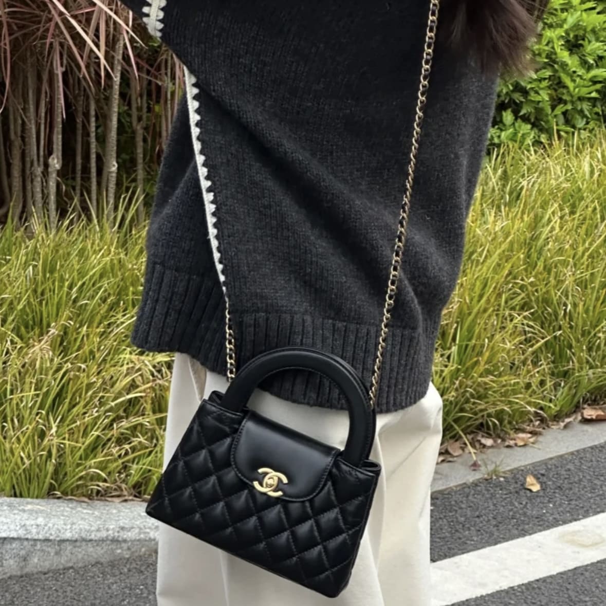 Chanel Small Kelly As44168 - black 黑 - Image 6