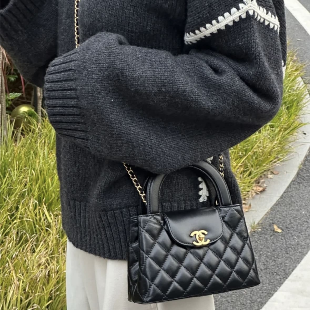 Chanel Small Kelly As44168 - black 黑 - Image 7