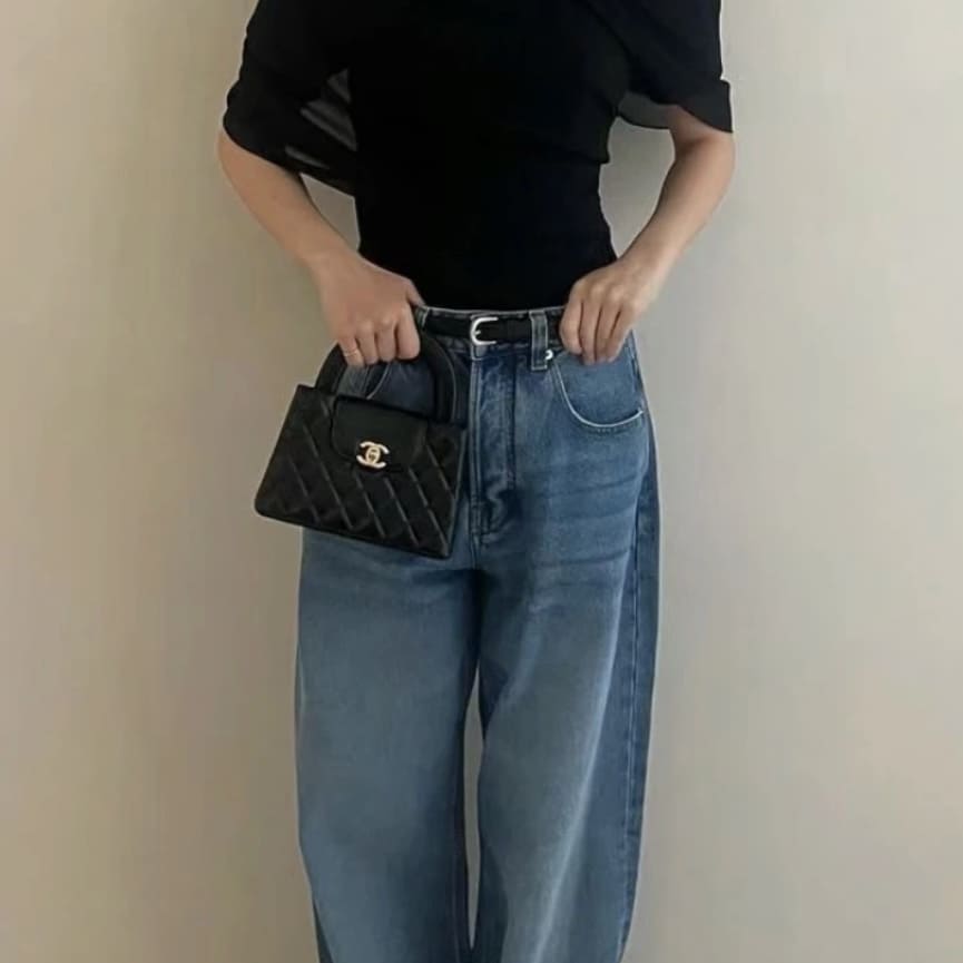 Chanel Small Kelly As44168 - black 黑 - Image 5