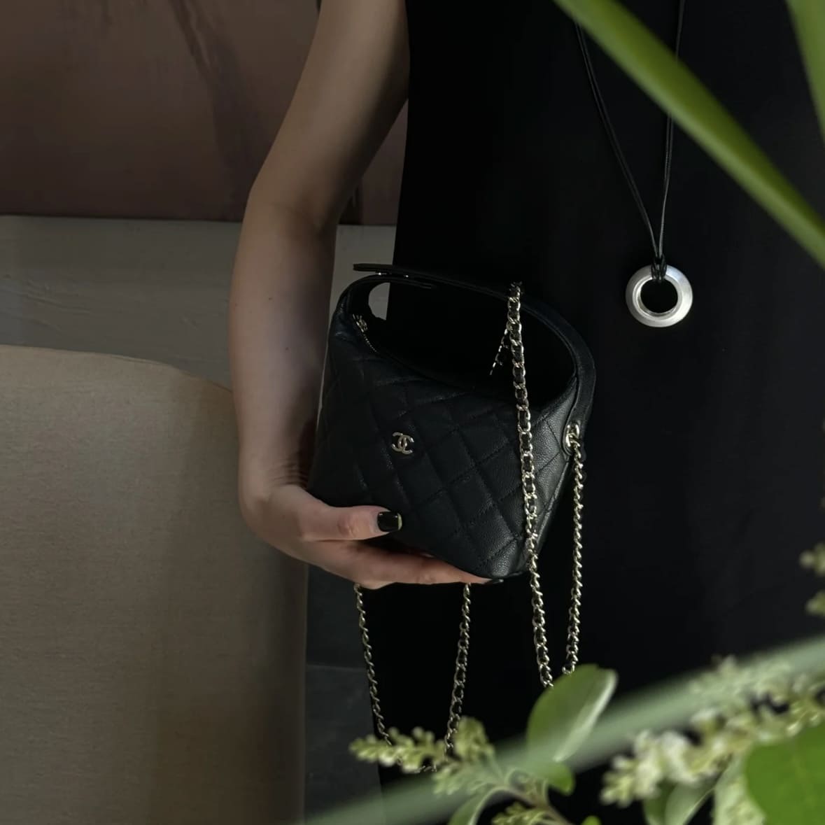 Chanel O-other Shape With Chain AP4386 - Image 5