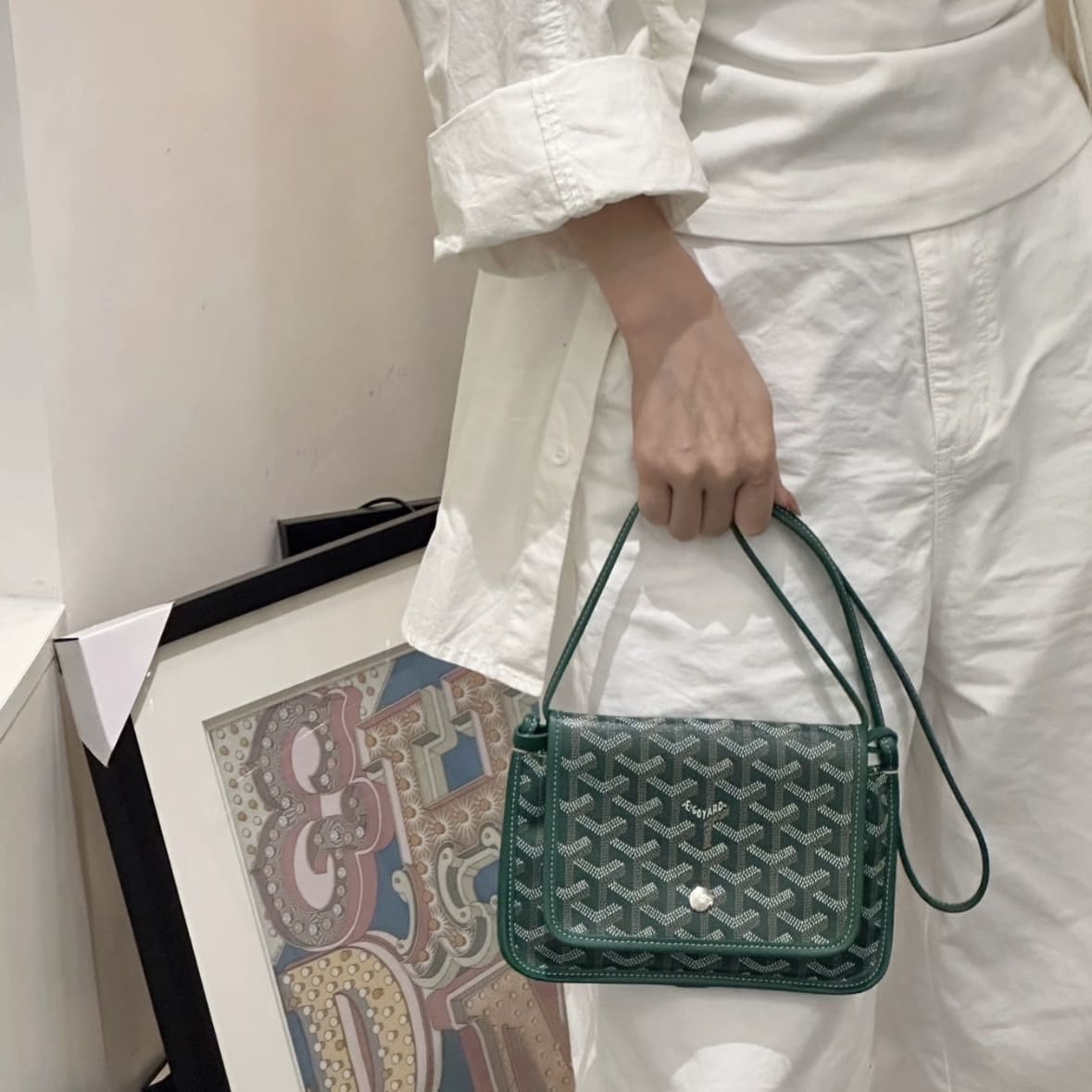 Goyard Plumet Wallet - Green 綠 - Image 3