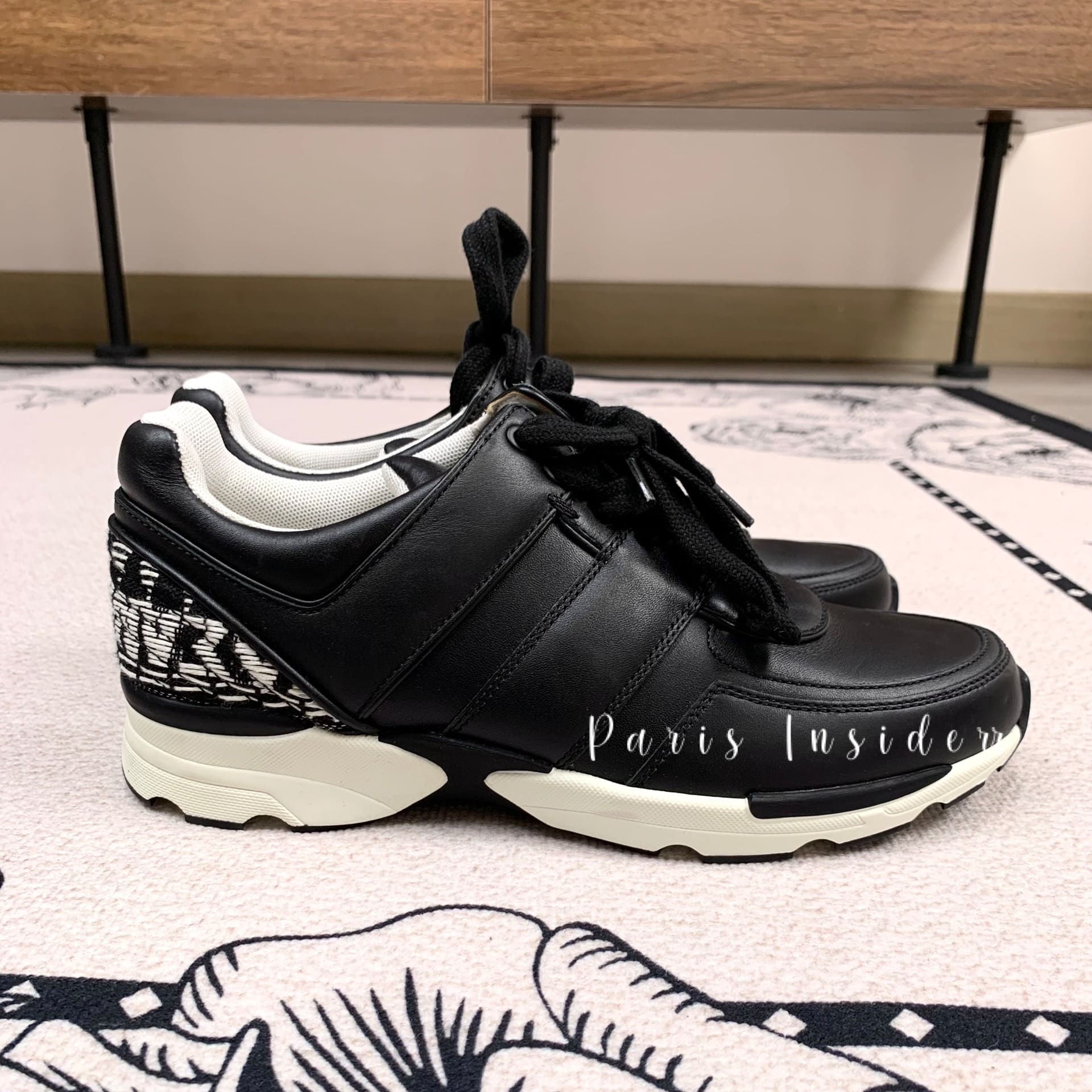Chanel Black Sneakers - Image 2