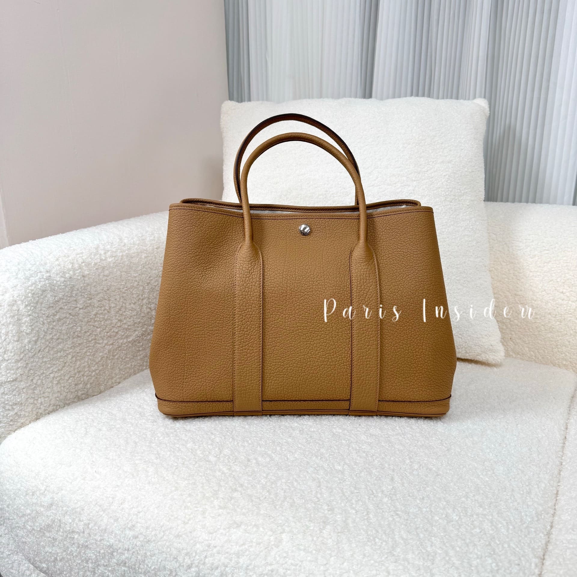 Hermes Garden Party 36 Biscuit