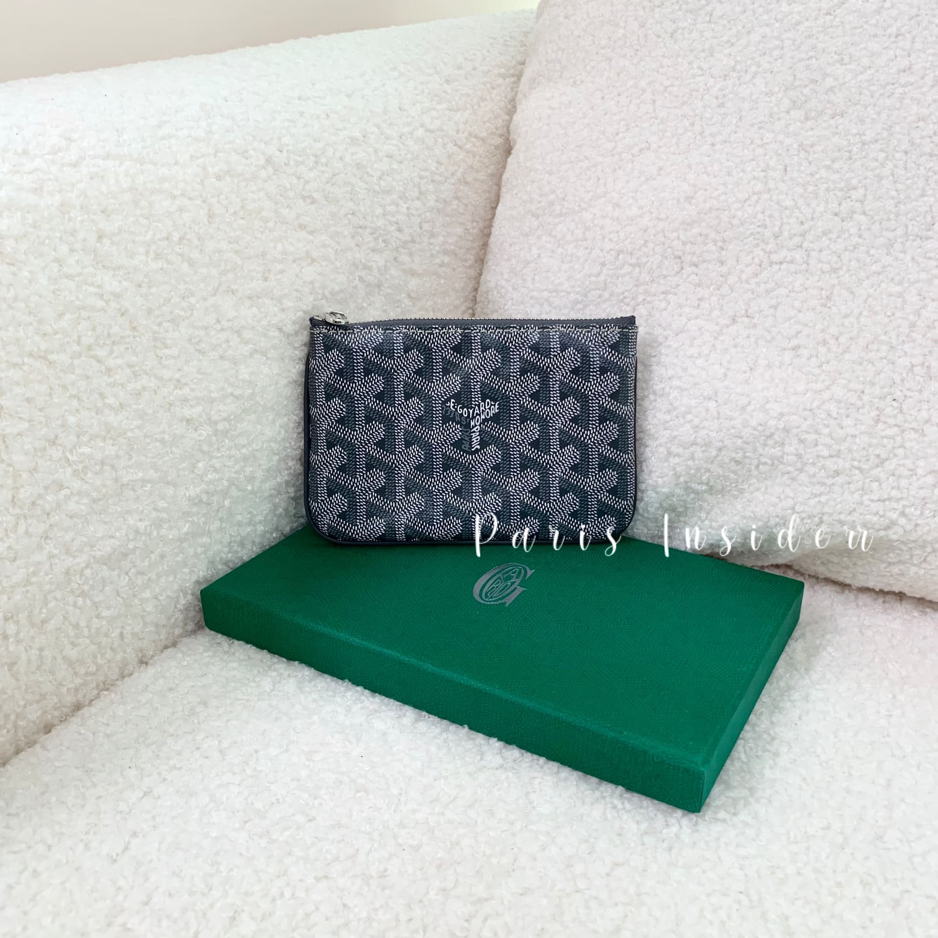 Goyard Sénat Pm Pouch - Grey 灰