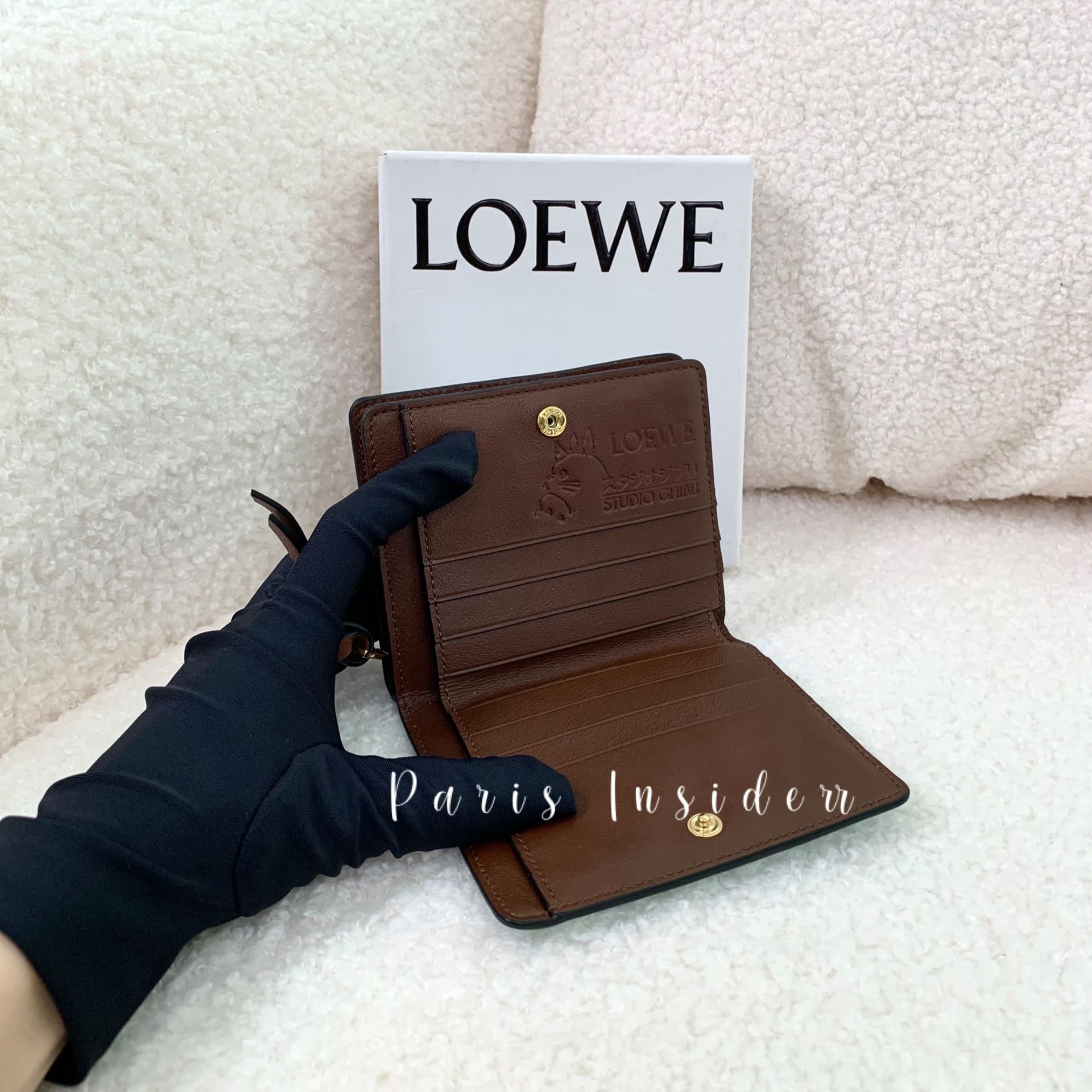 Loewe x Spirited Away Susuwatari Compact Zip Wallet - Image 2