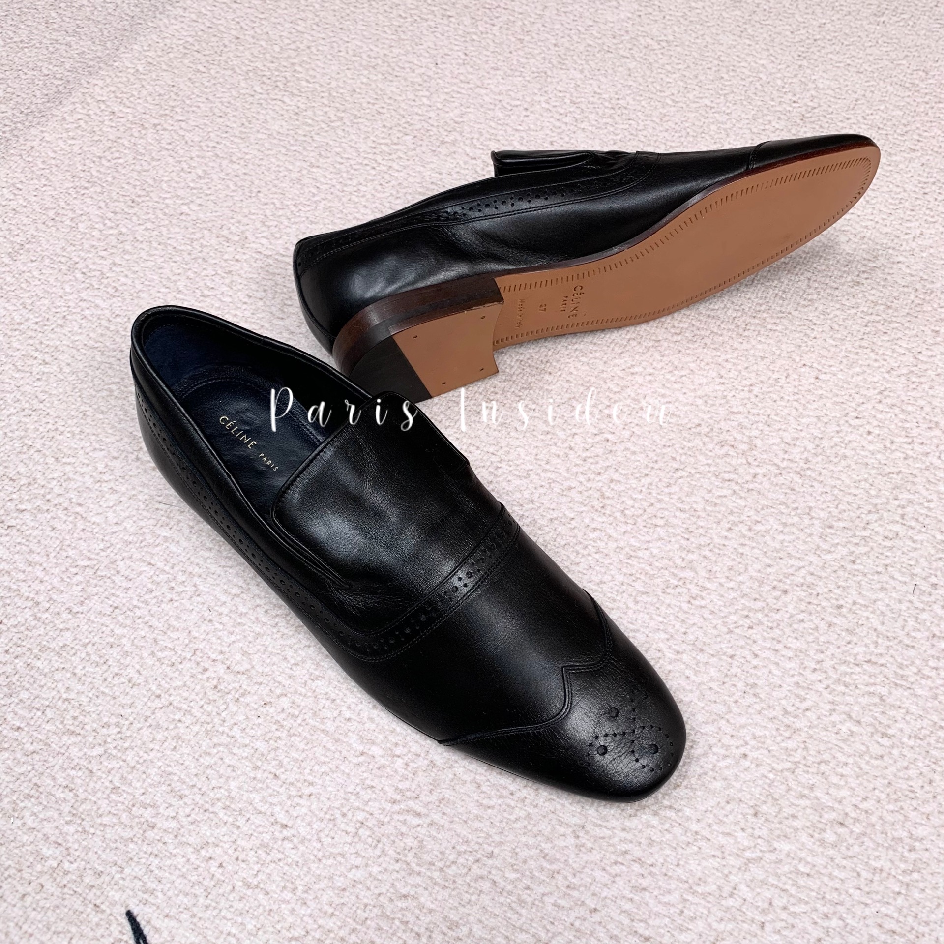 Celine Black Loafer Shoes - Image 3