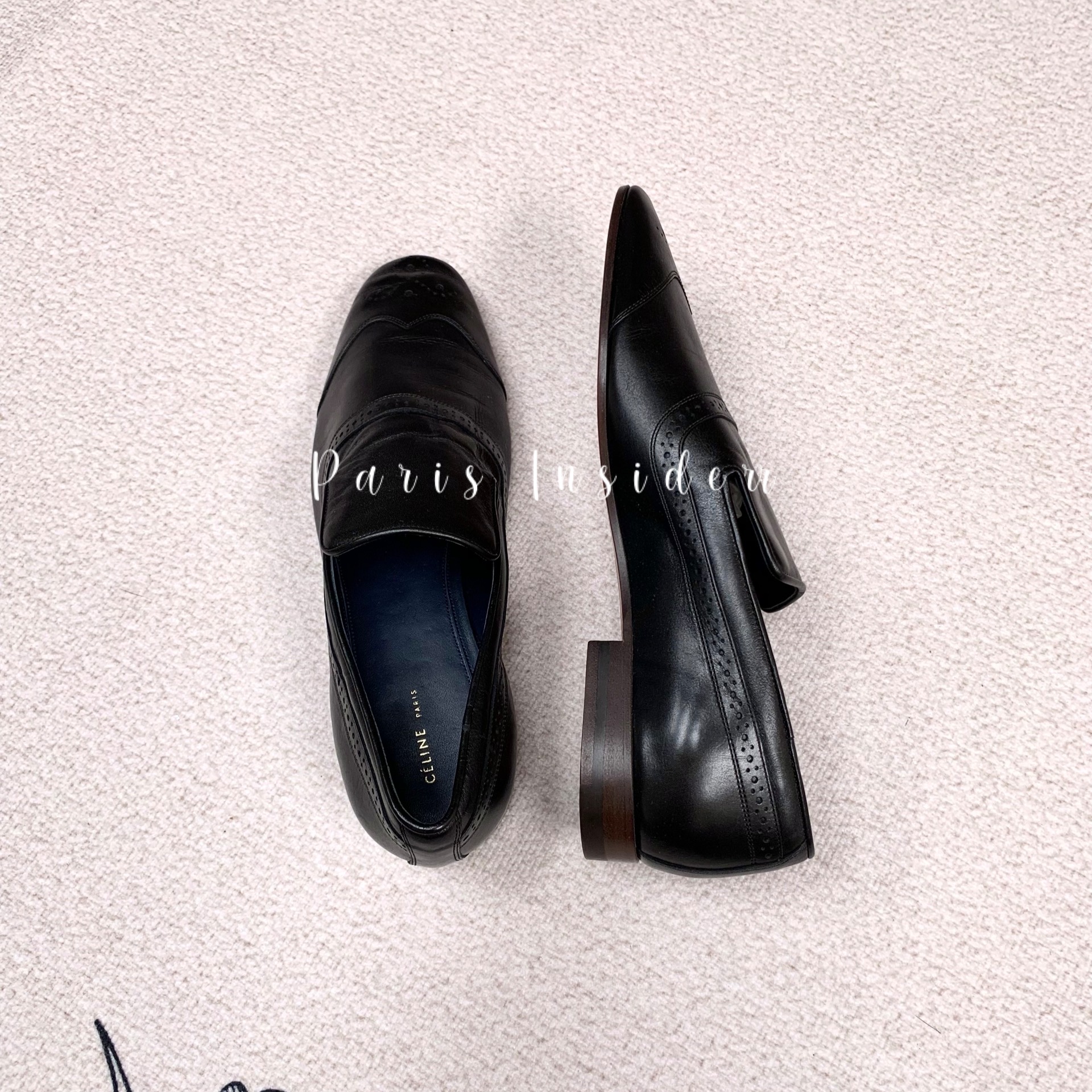 Celine Black Loafer Shoes - Image 2