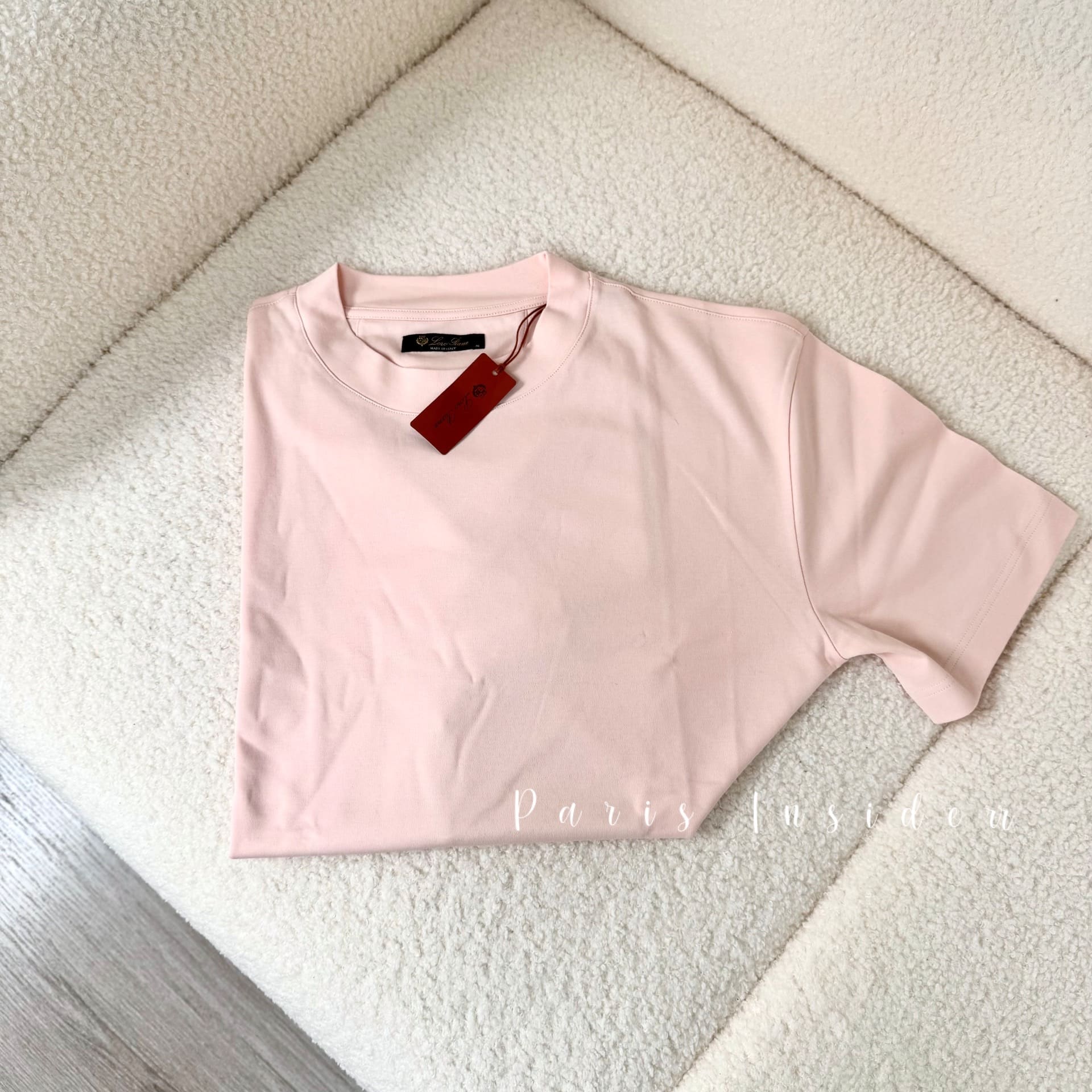 Loro Piana Ray T-Shirt Soft Pinkish