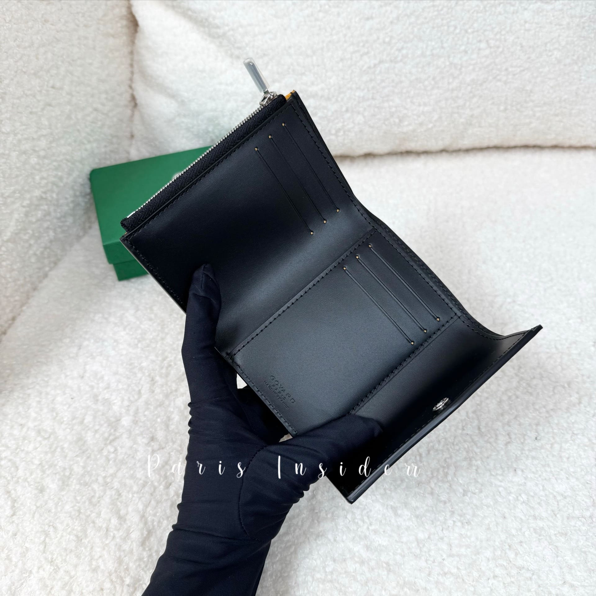 Goyard Saint-Gabriel Wallet - Black 黑 - Image 2