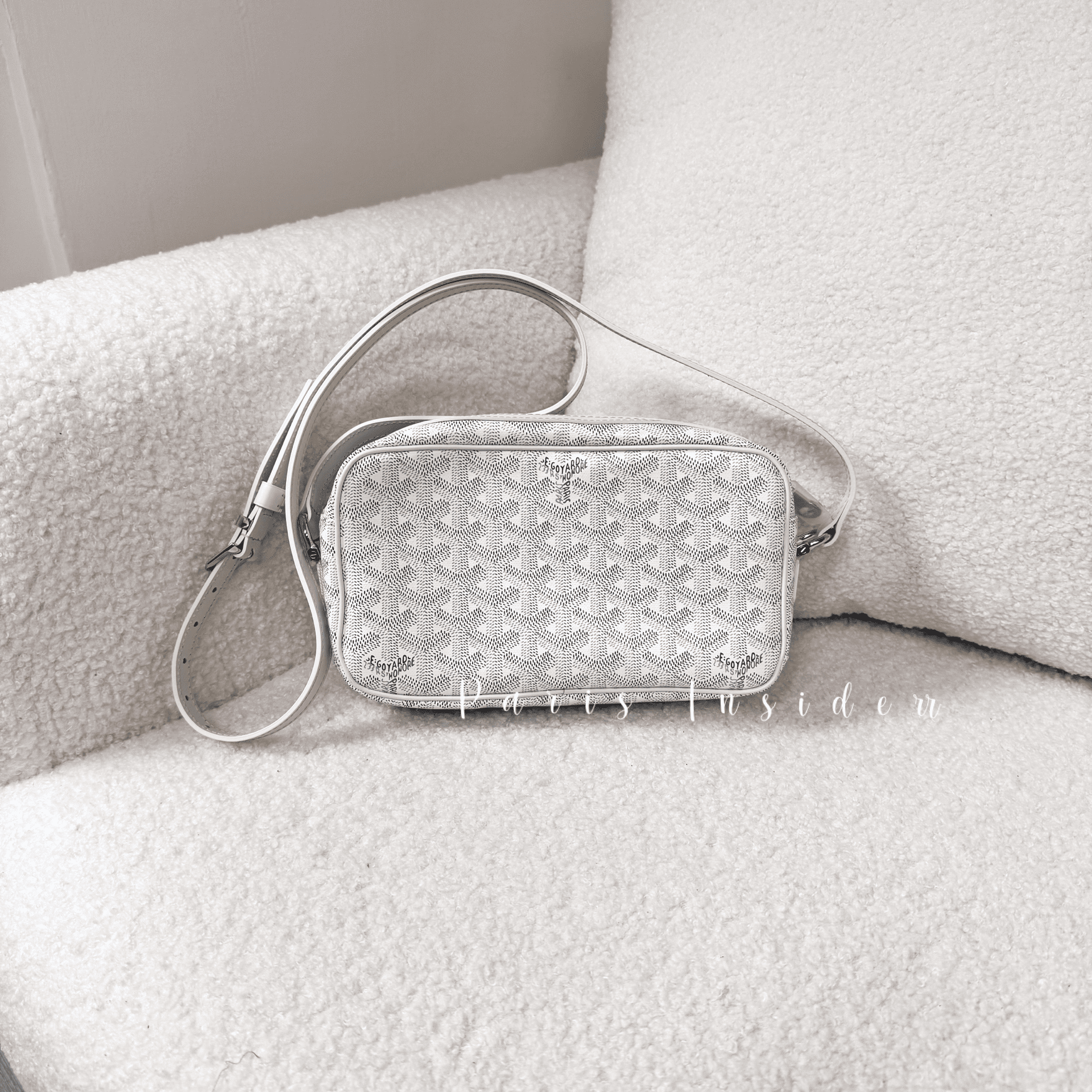 Goyard Cap Vert Pm Bag - White - Image 2