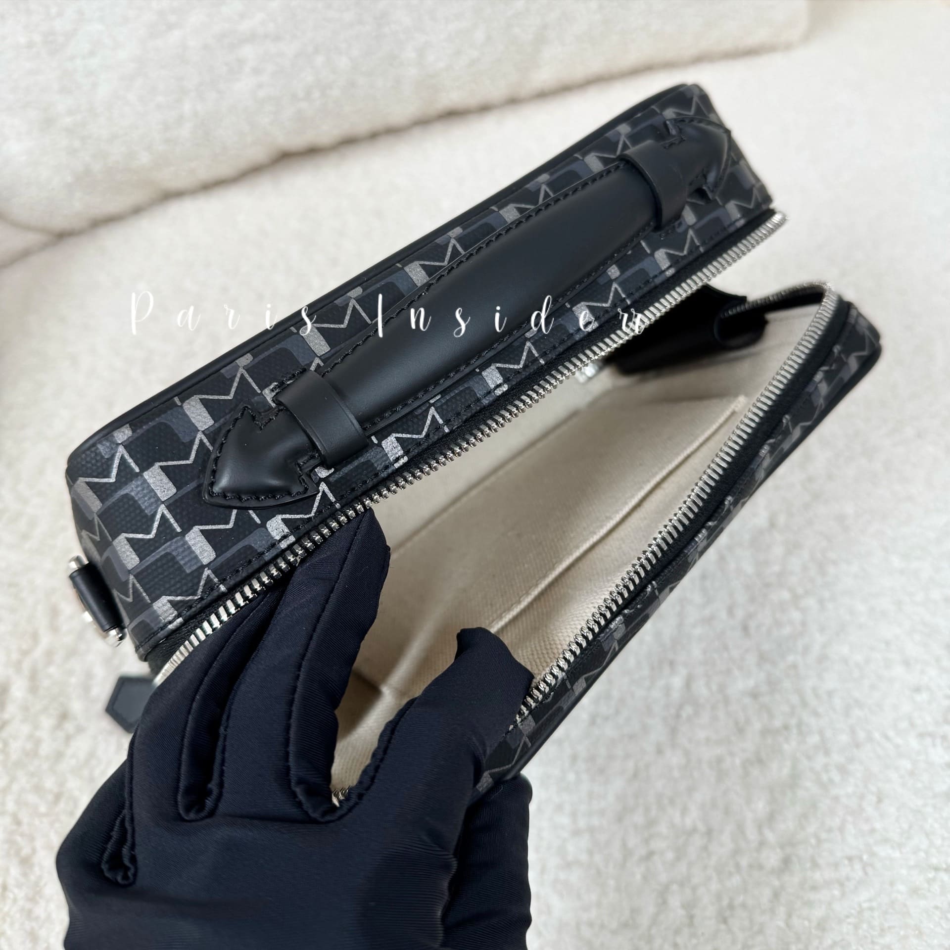 Moynat Camera Bag - Carbon Silver 碳銀 - Image 3