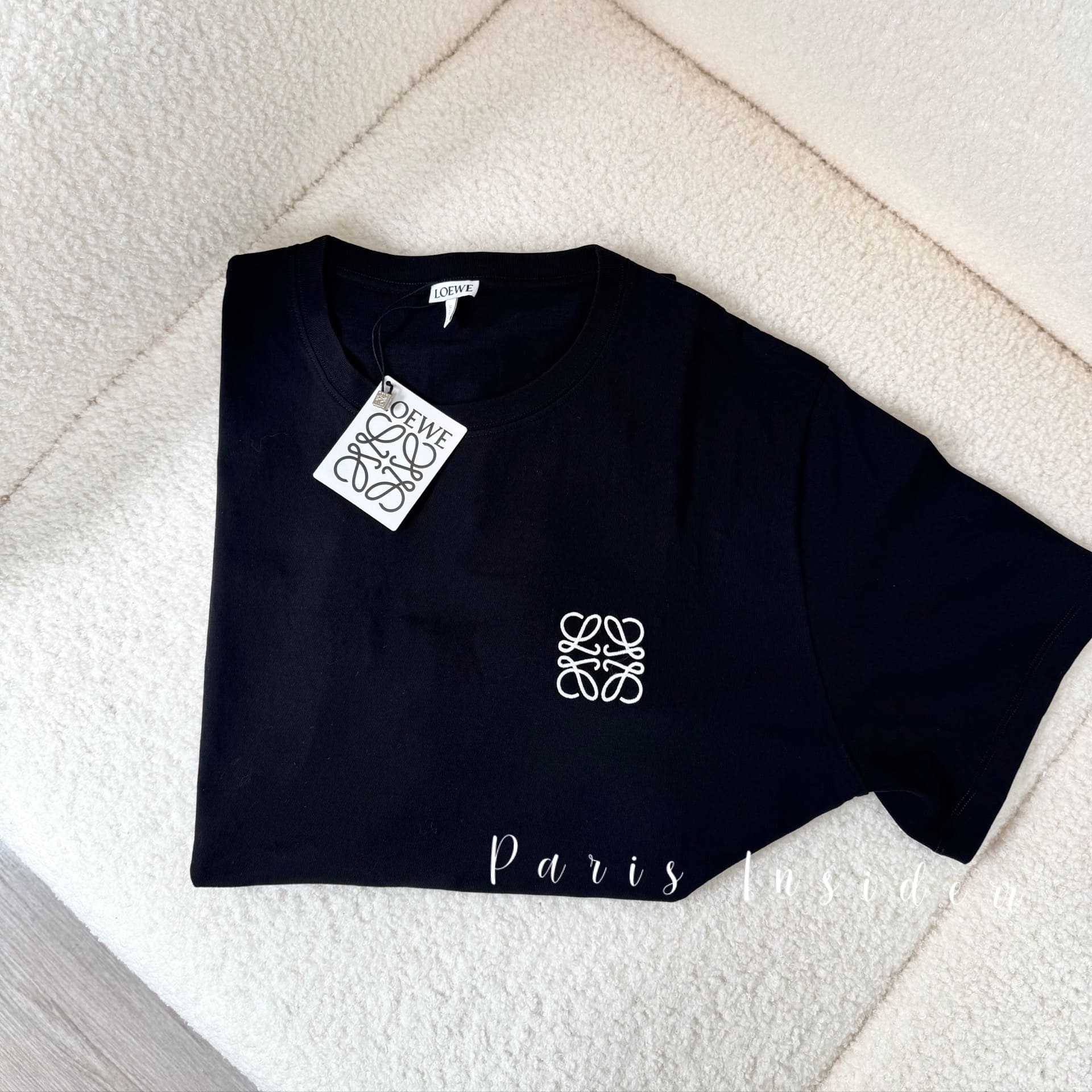 Loewe Regular Fit T-shirt - Black 黑