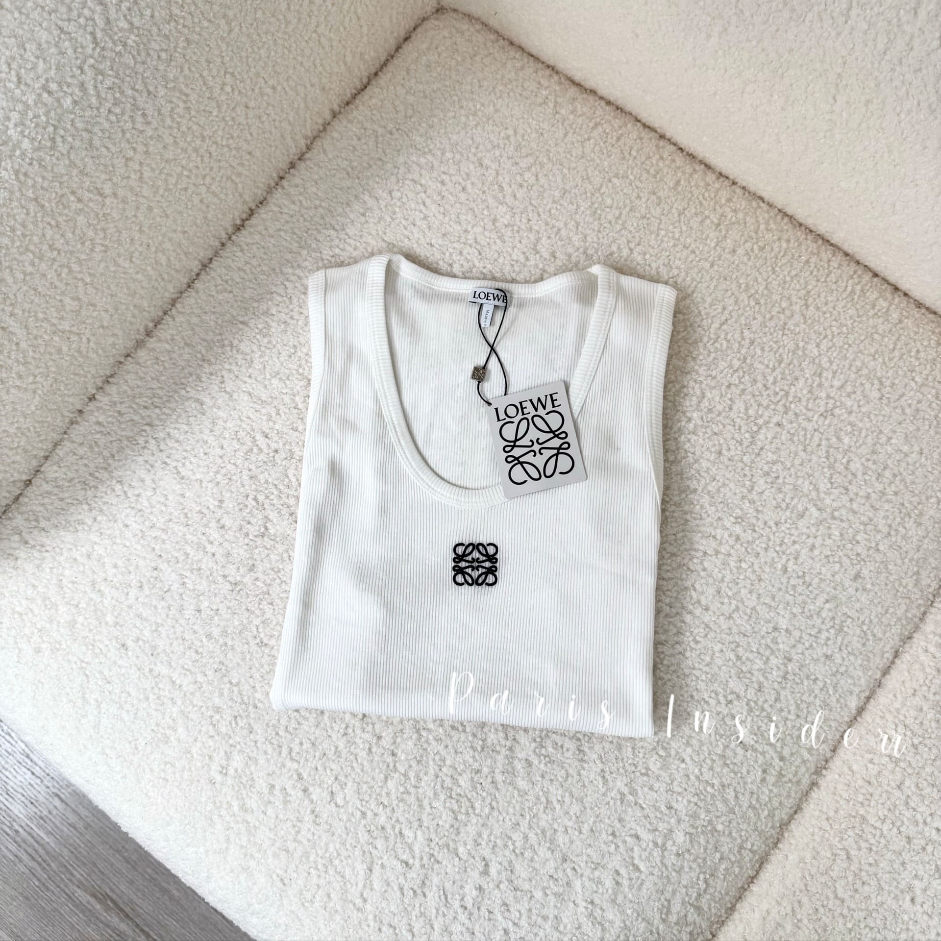 Loewe Anagram Tank Top - White 白
