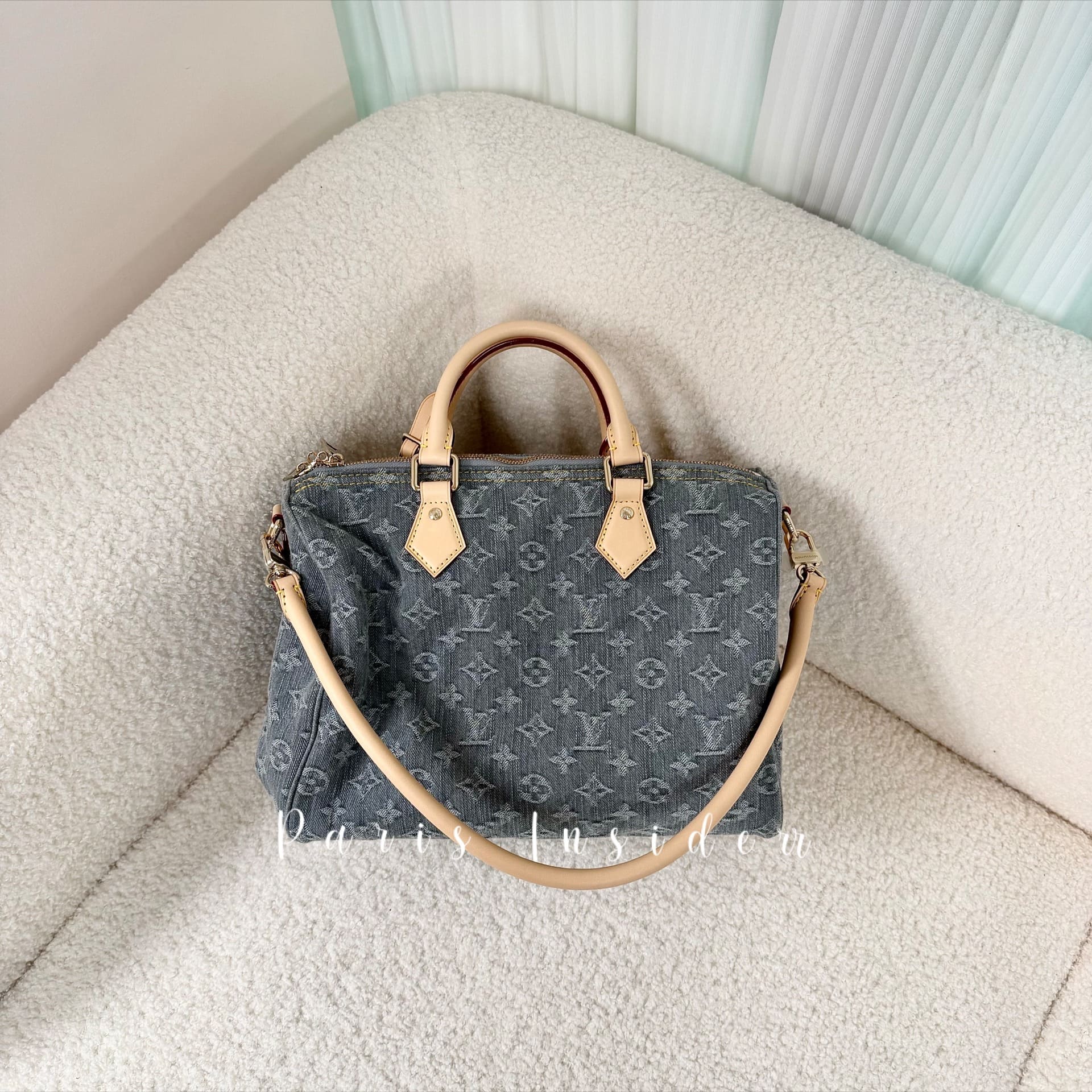 Louis Vuitton Speedy Soft 30 - Washed Gray 洗水灰 - Image 2