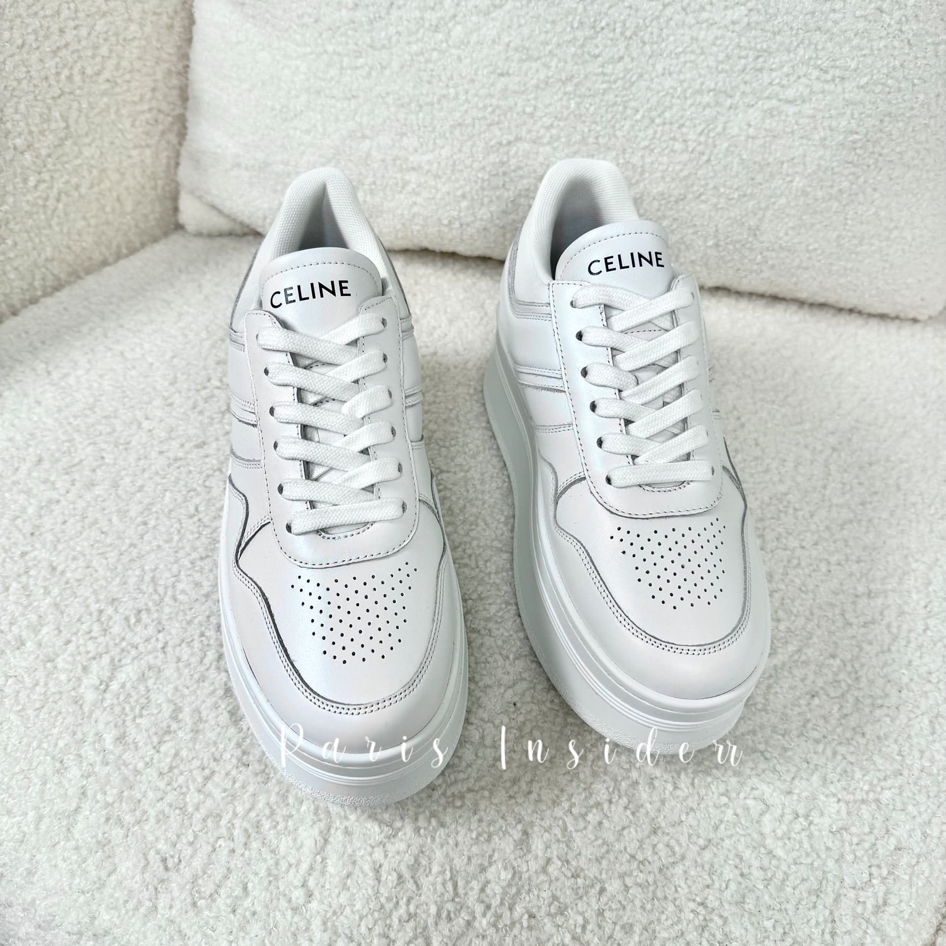 Celine Blocks Sneakers - Optic White 螢光白