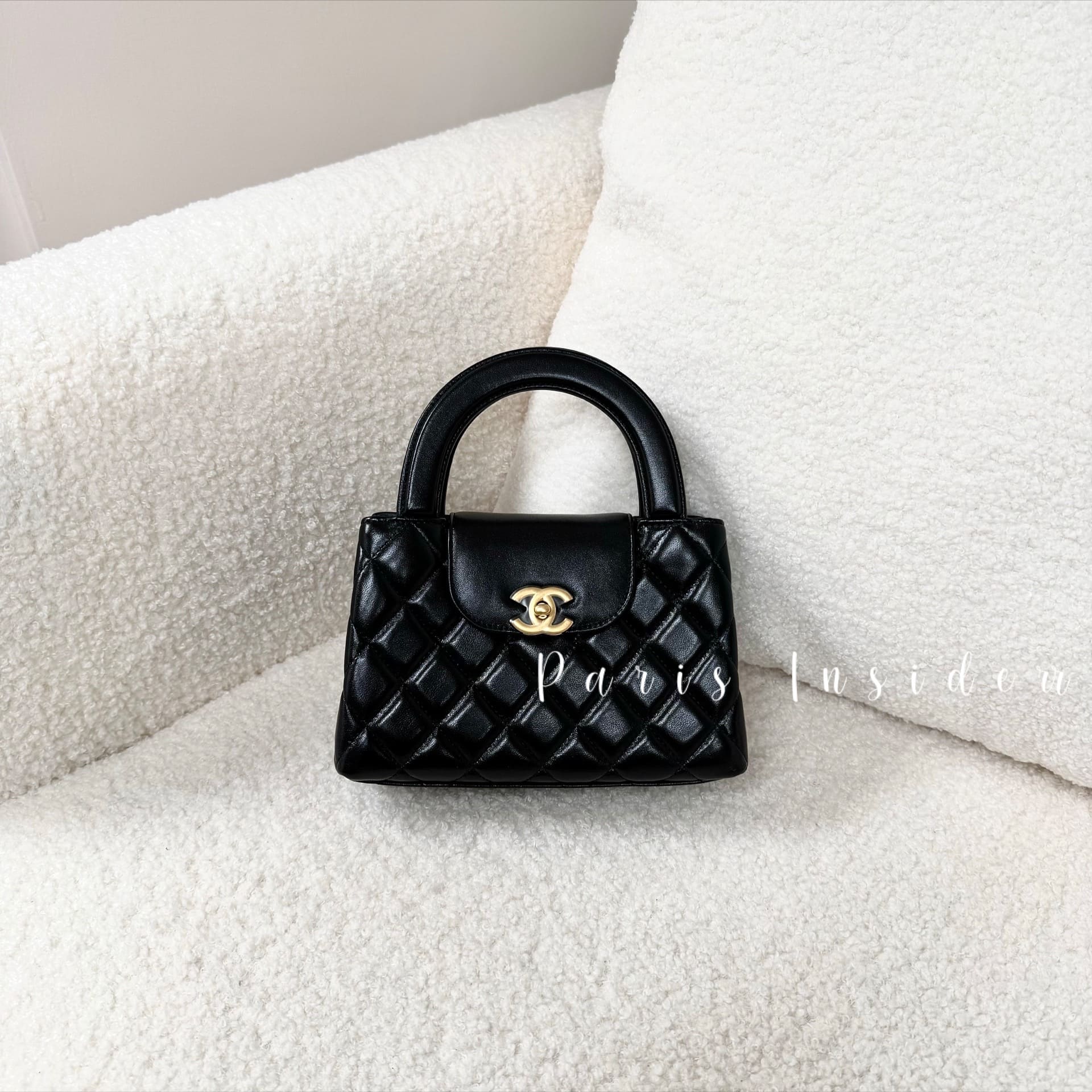 Chanel Small Kelly As44168 - black 黑