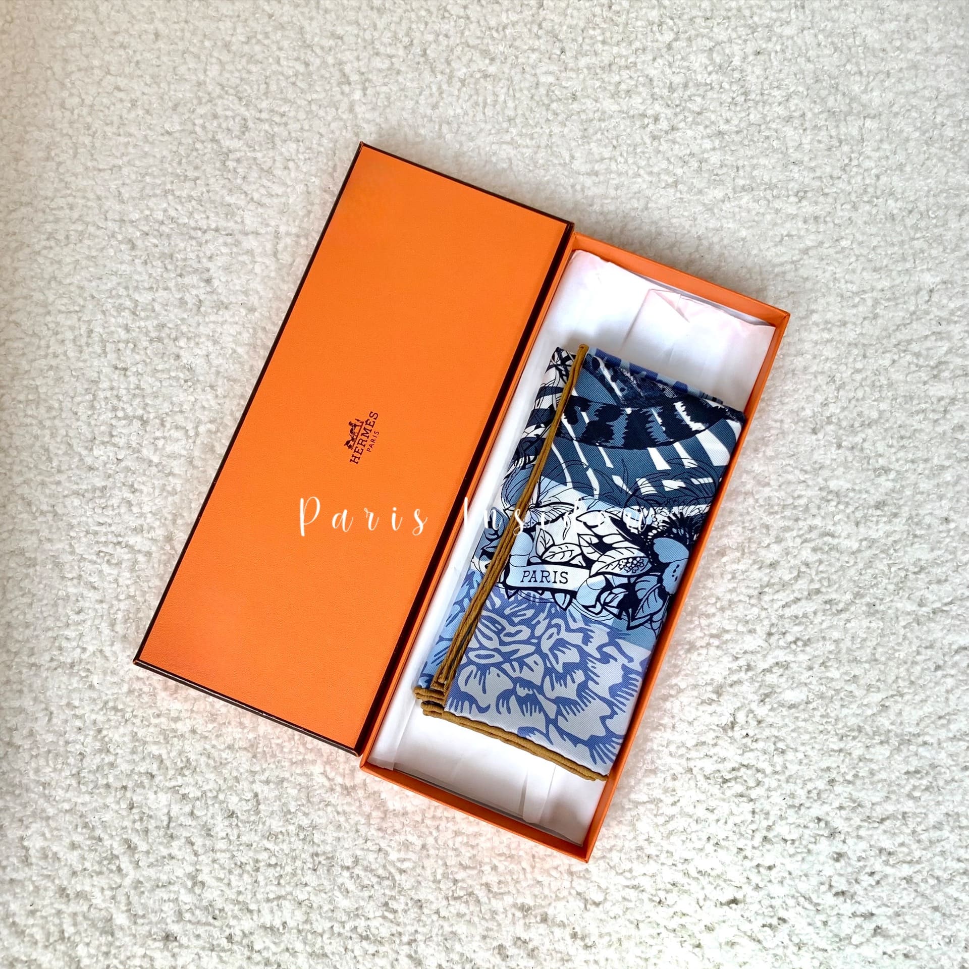 Hermes Jungle Love 70 Blue