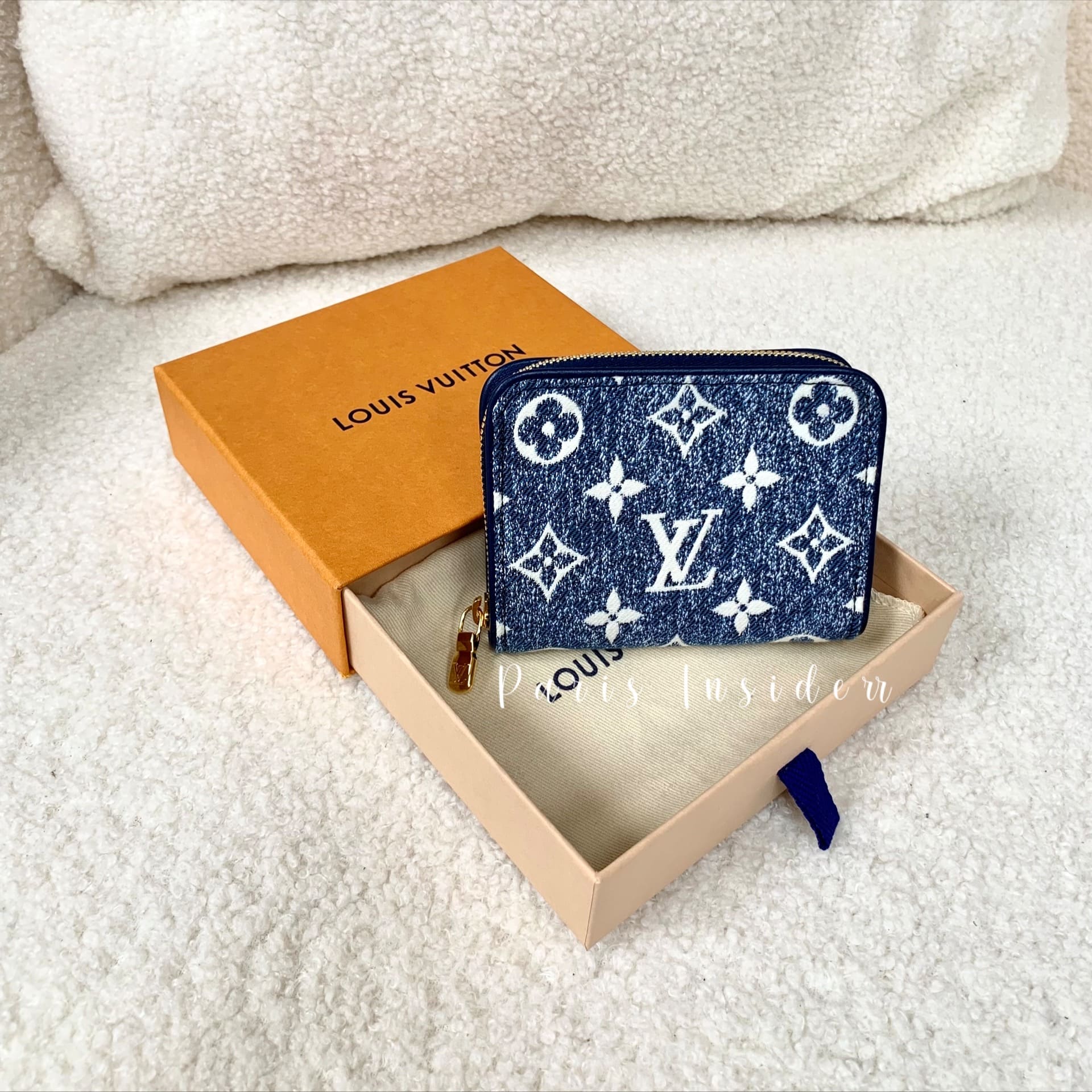 Louis Vuitton Denim Zippy Coin Pouch
