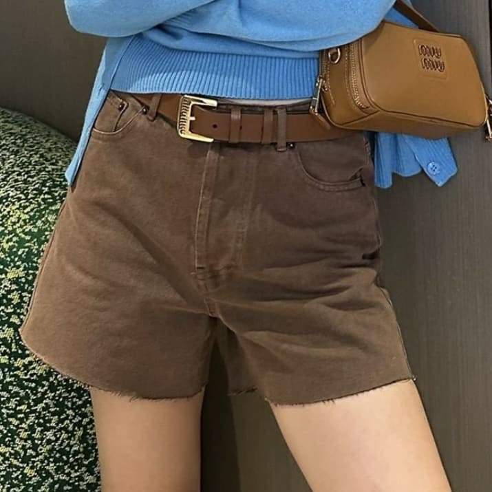 Miu Miu Nappa leather Belt Oak - Image 3