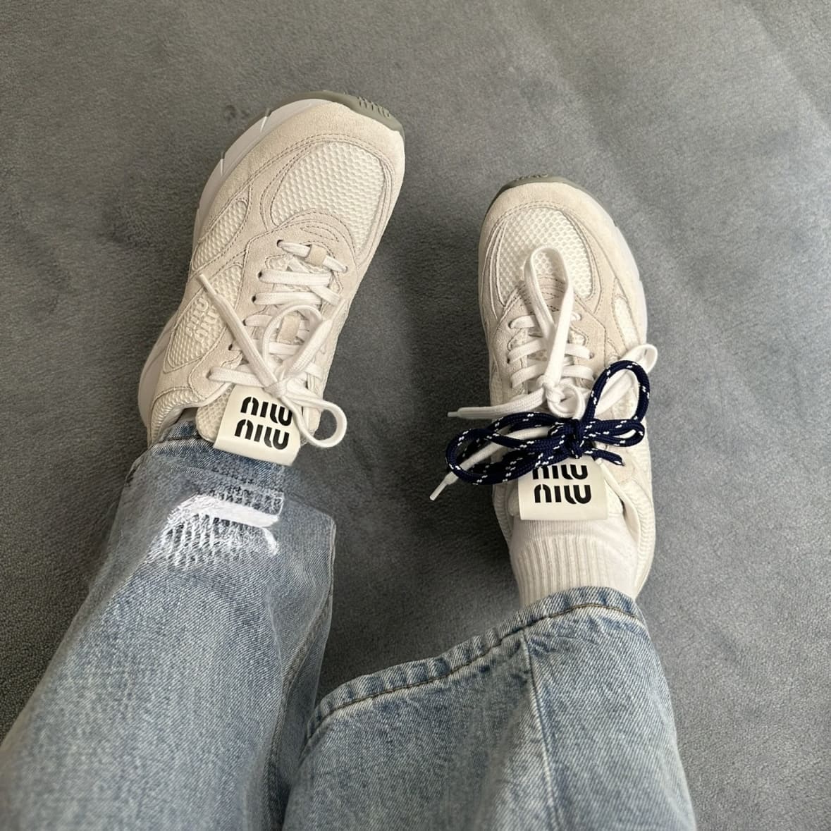 Miu Miu Sneakers - white 白 - Image 5